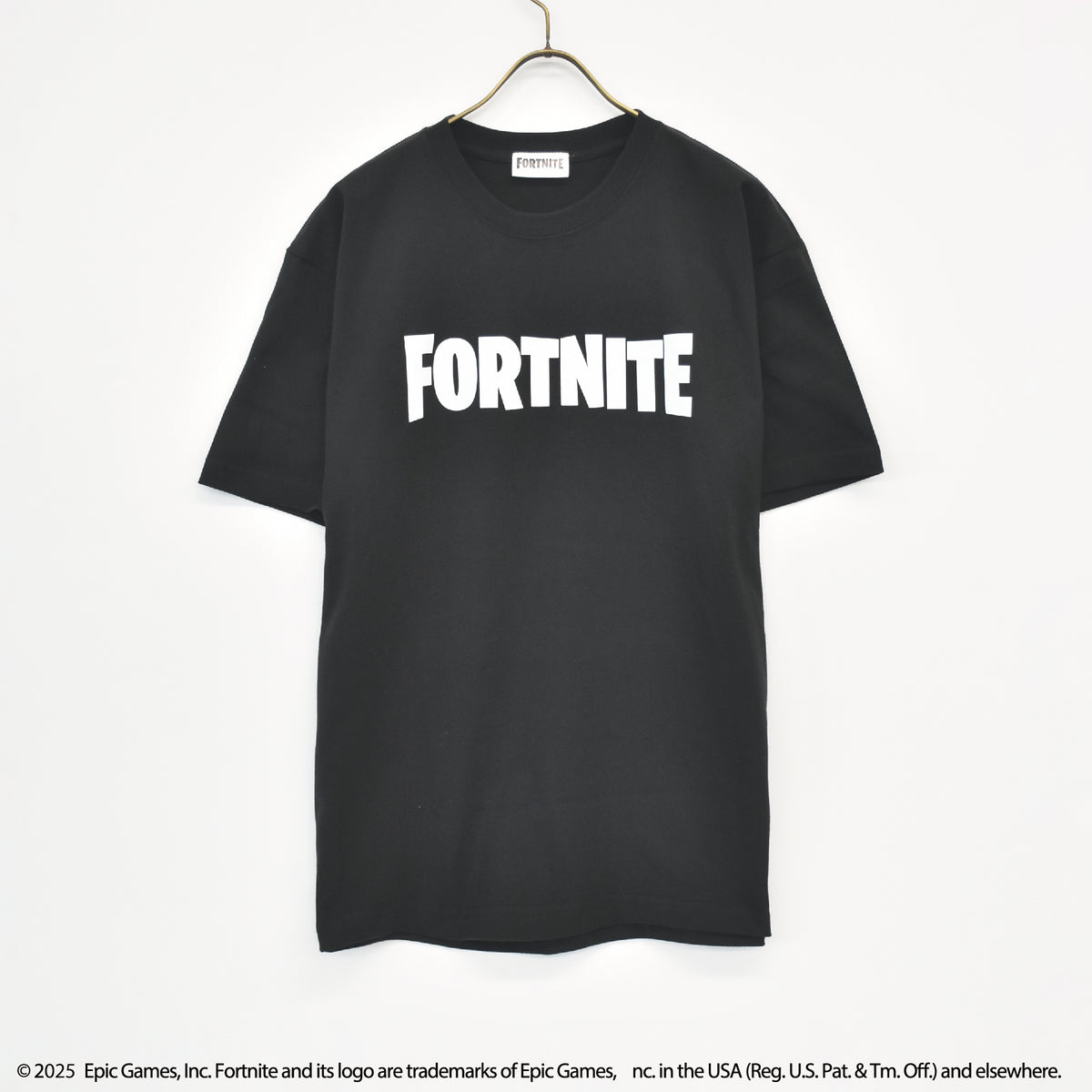 【11月末より順次発送】 FORTNITE 【フォートナイト】ロゴTシャツ (ブラック)