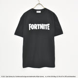 【11月末より順次発送】 FORTNITE 【フォートナイト】ロゴTシャツ (ブラック)