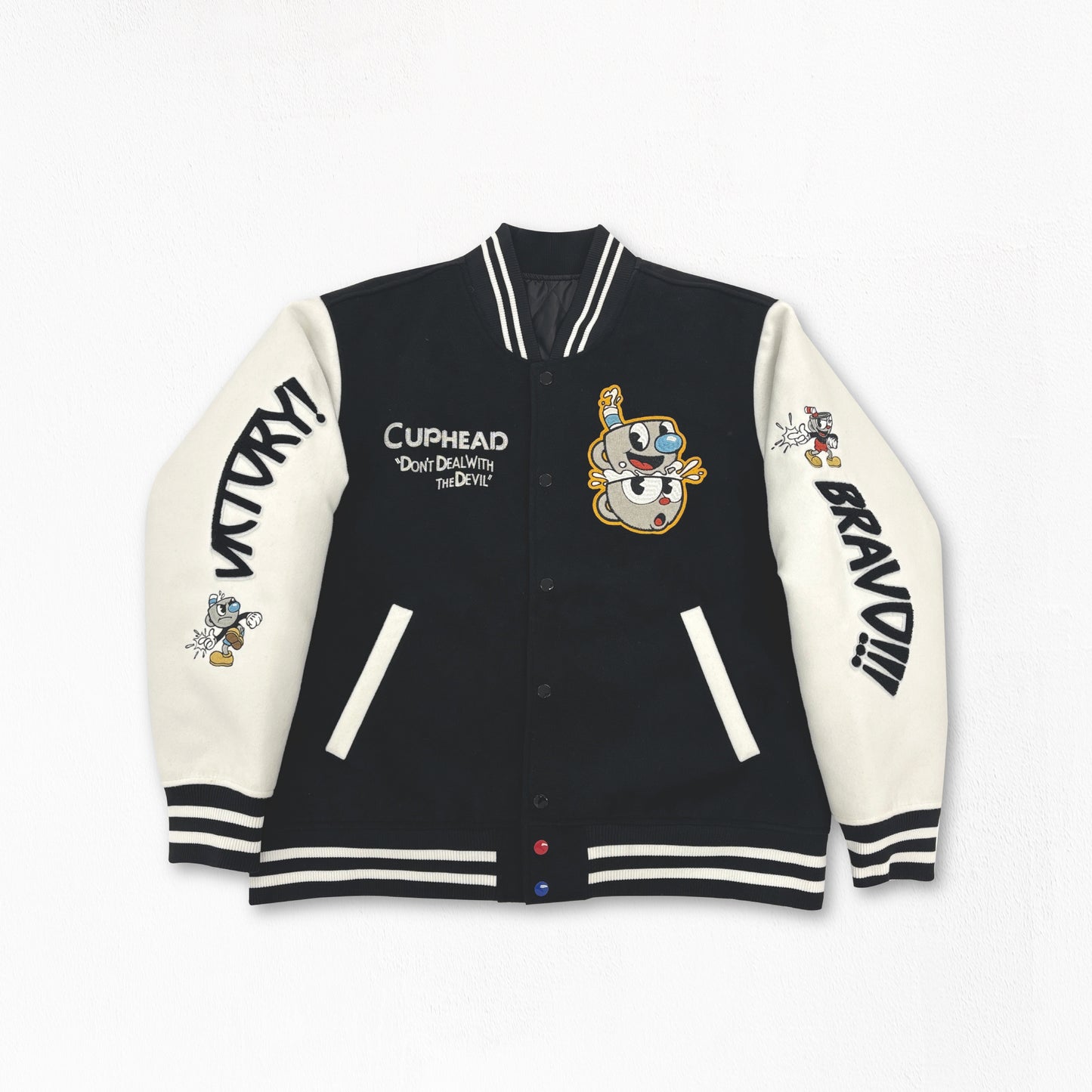 [Pre-order, shipping in January] CUPHEAD Stadium Jacket