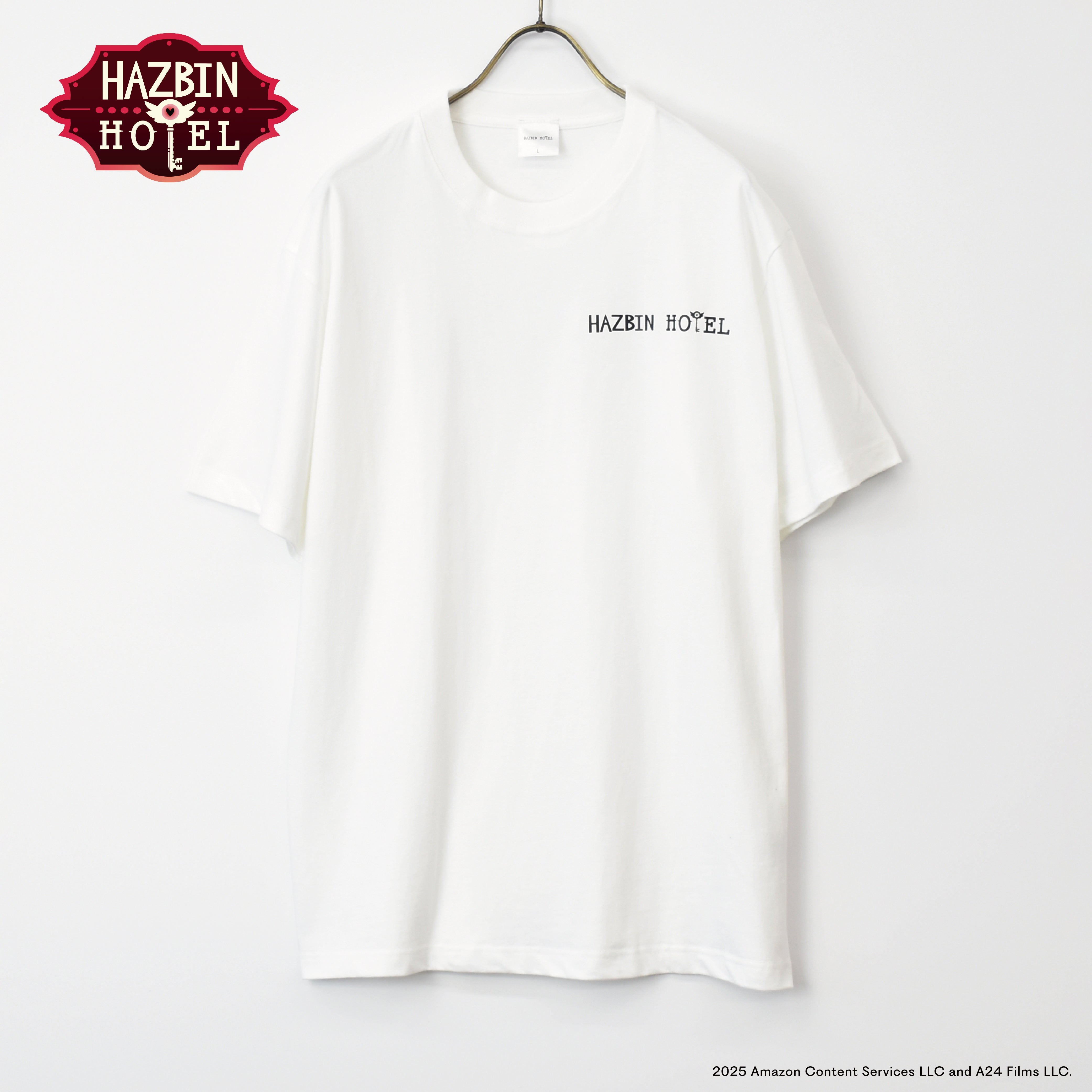 Hazbin Hotel【ハズビンホテル】 ロゴ半袖Tシャツ – 【公式