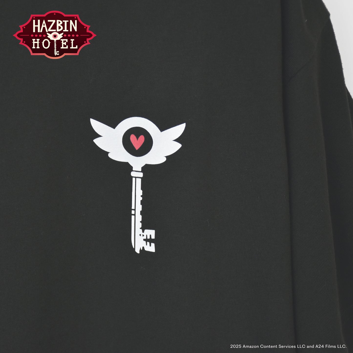 7月25日販売開始│Hazbin Hotel【ハズビンホテル】 ロゴ半袖Tシャツ