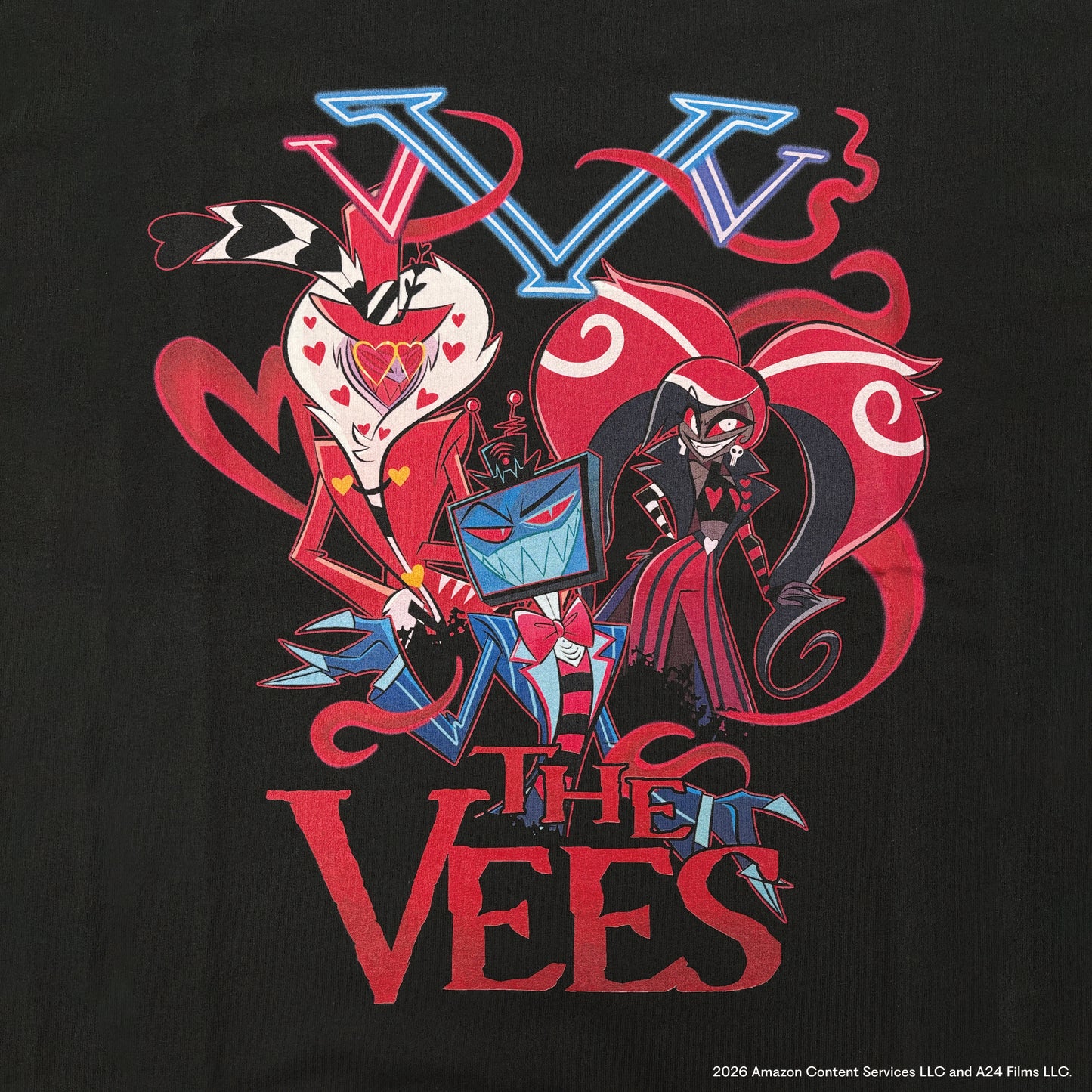 HAZBIN HOTEL 【ハズビンホテル】 THE VEES Tシャツ