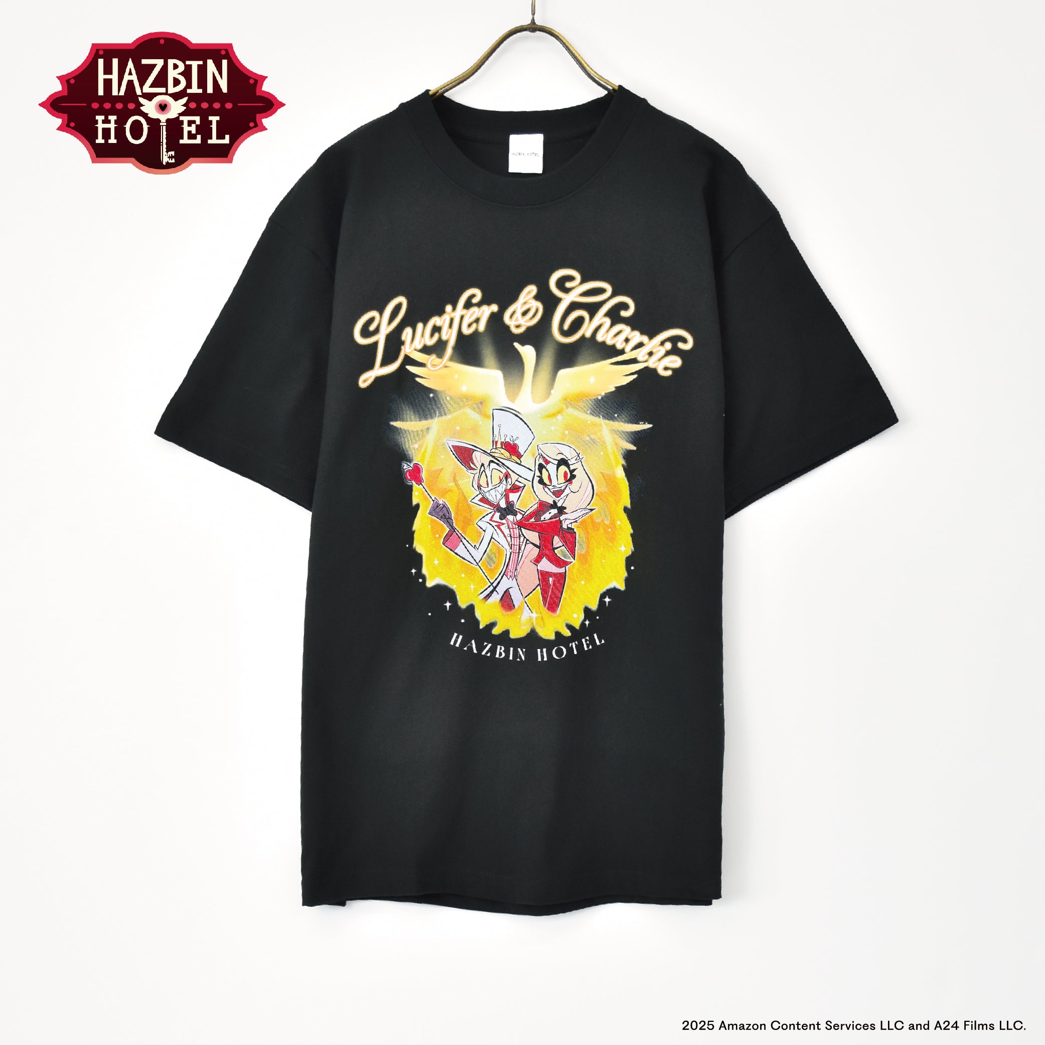 HAZBIN HOTEL 【ハズビンホテル】 チャーリー＆ルシファー Tシャツ