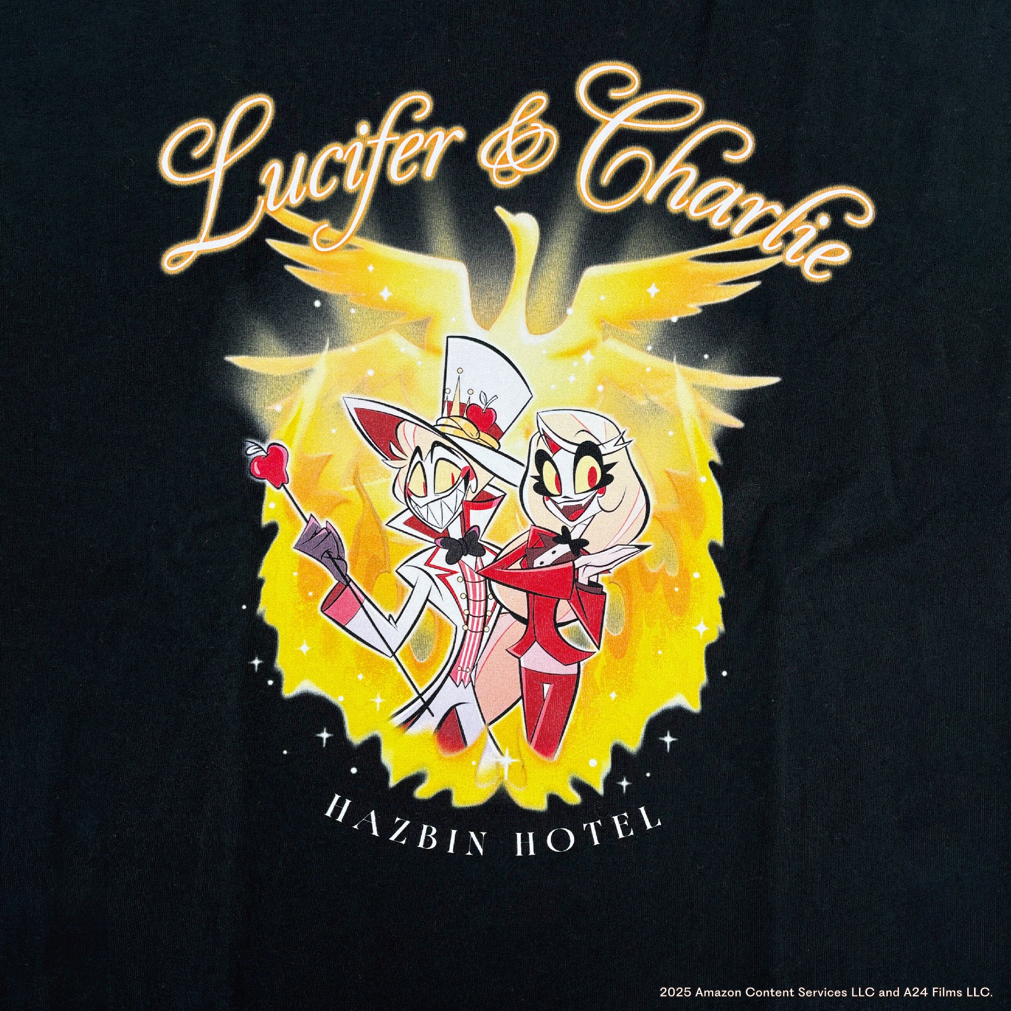 HAZBIN HOTEL 【ハズビンホテル】 チャーリー＆ルシファー Tシャツ