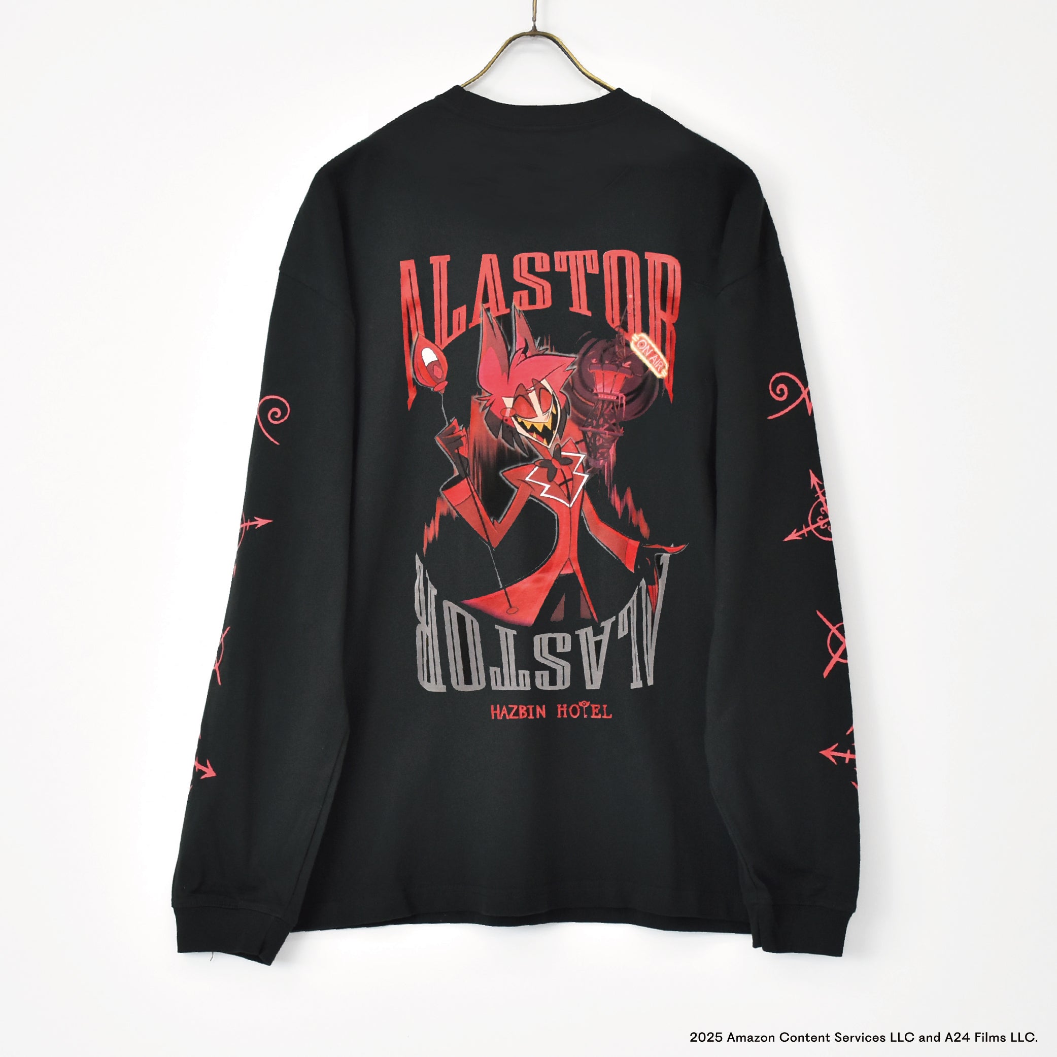 HAZBIN HOTEL 【ハズビンホテル】 アラスター ロングTシャツ – 【公式