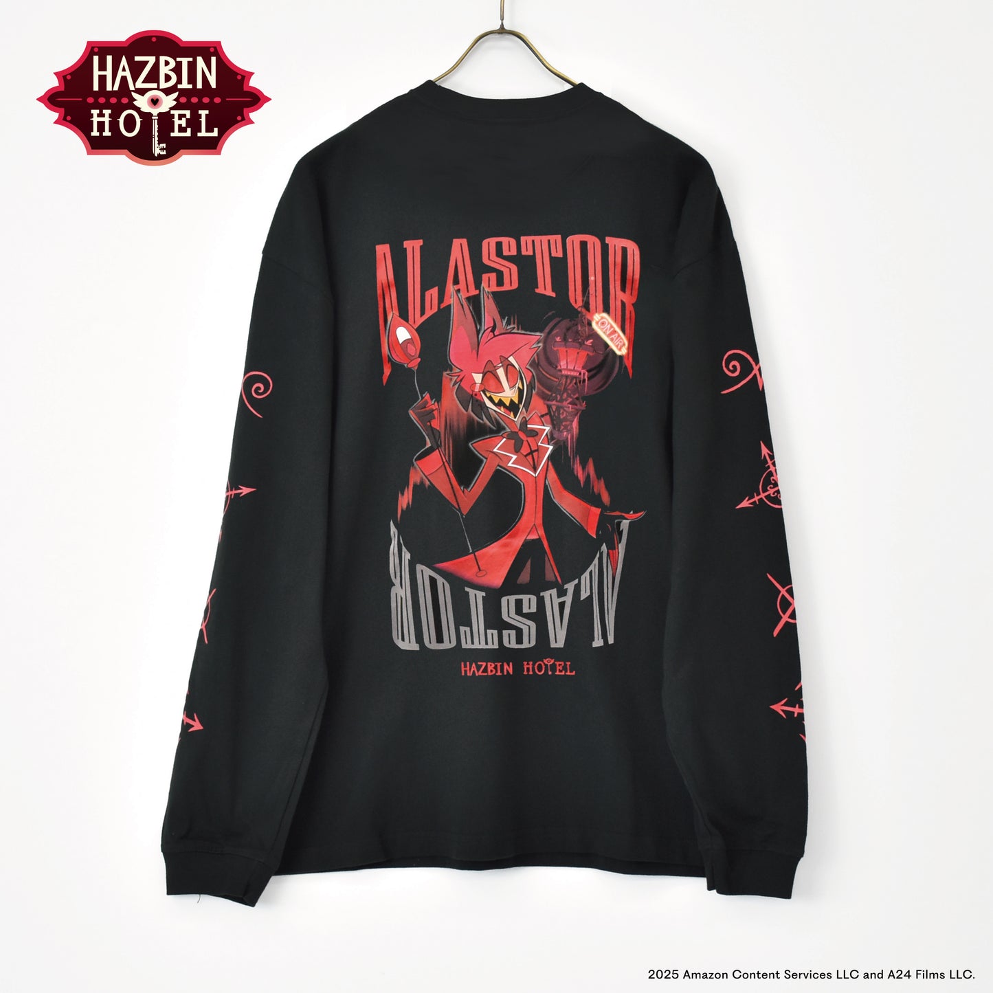 HAZBIN HOTEL Alastor Long T-shirt