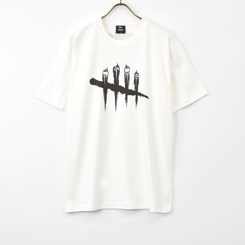 DEAD BY DAYLIGHT 【デッドバイデイライト】 ロゴTシャツ （ホワイト）