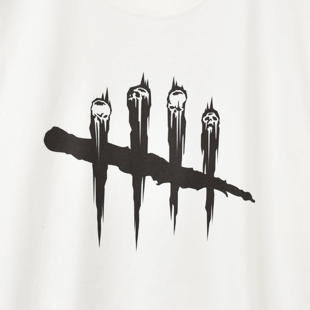DEAD BY DAYLIGHT 【デッドバイデイライト】 ロゴTシャツ （ホワイト）