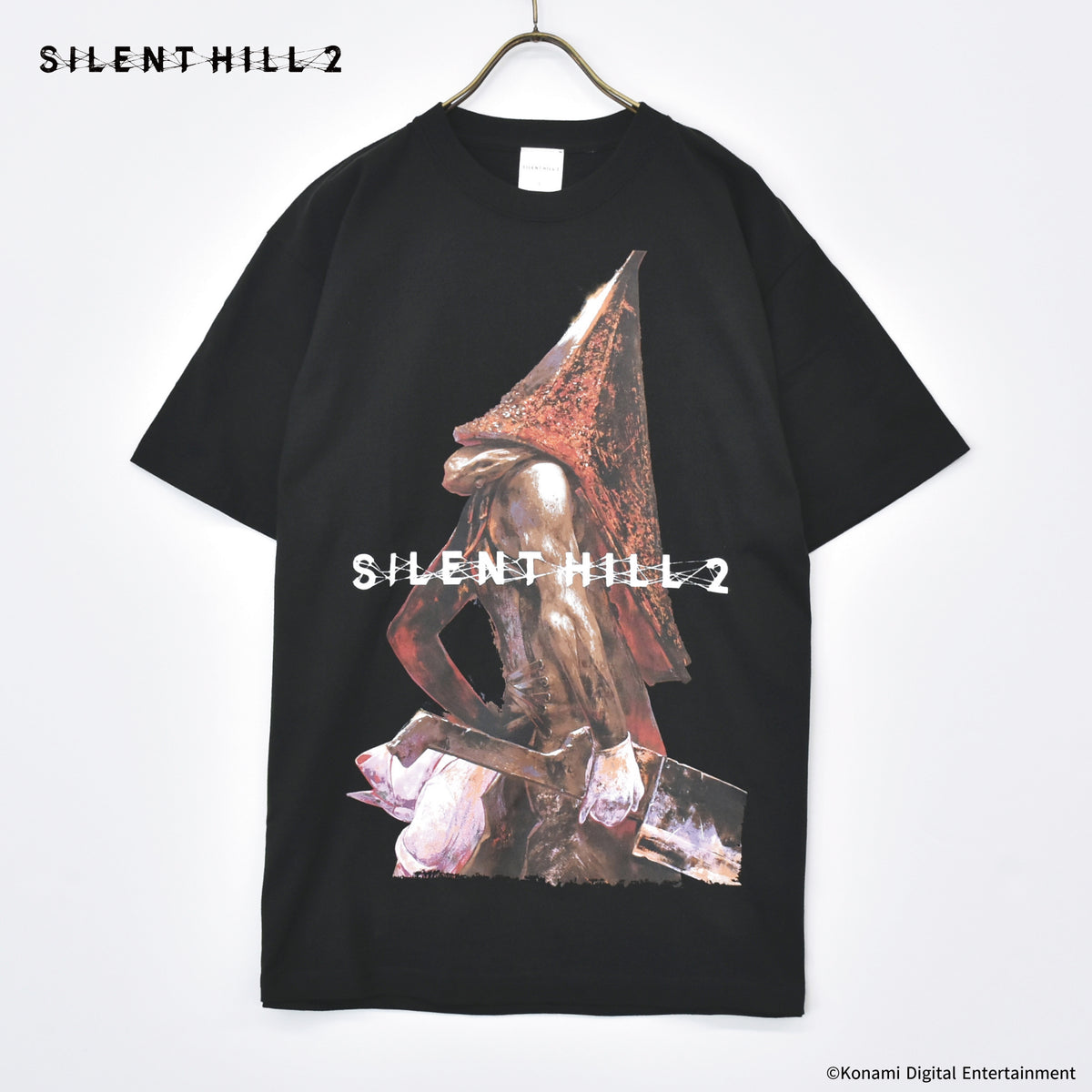 【11月末より順次発送】 SILENT HILL 2【サイレントヒル２】 レッドピラミッドシング Tシャツ
