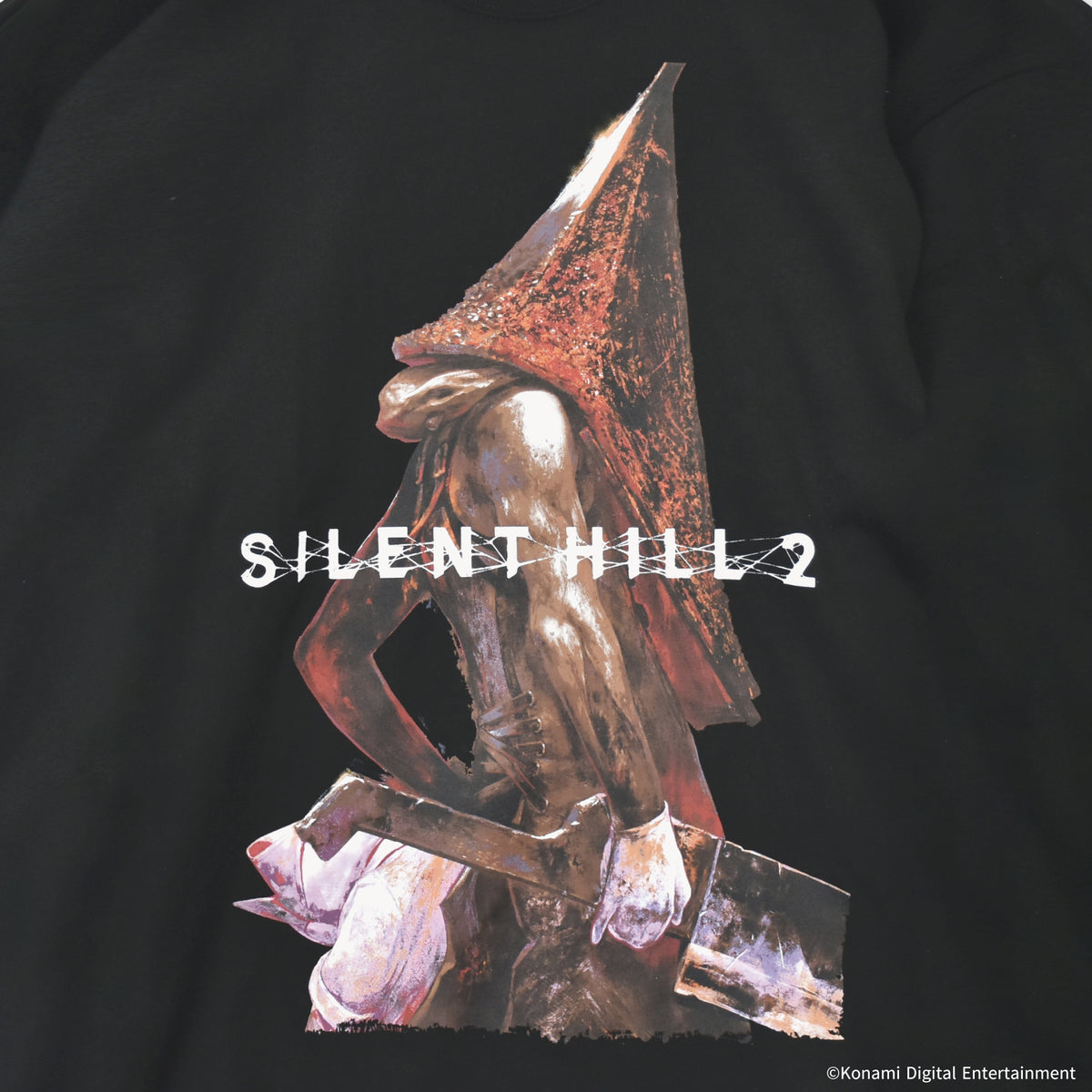 【11月末より順次発送】 SILENT HILL 2【サイレントヒル２】 レッドピラミッドシング Tシャツ