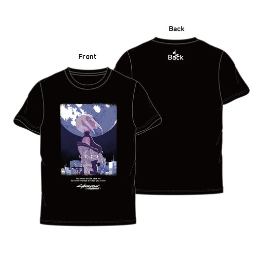Cyberpunk: Edgerunners 【サイバーパンク: エッジランナーズ】 ルーシー ムーン Tシャツ