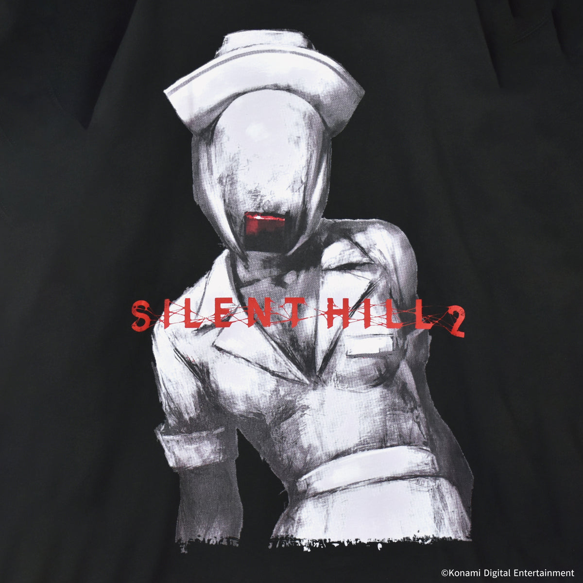 【11月末より順次発送】 SILENT HILL 2【サイレントヒル２】バブルヘッドナース Tシャツ