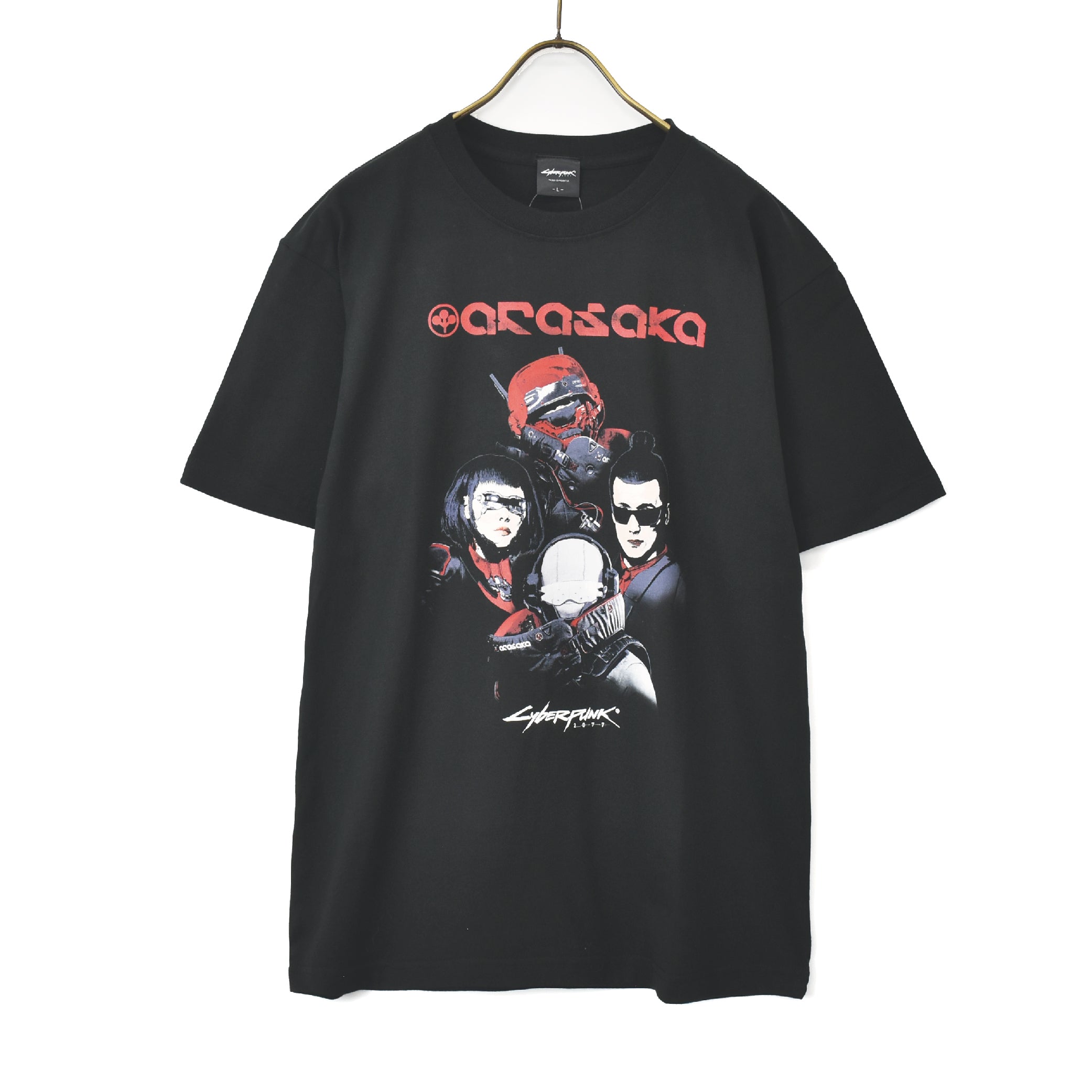Cyberpunk 2077 Arasaka Corp. T-shirt – 【公式】 BLACK BALLOON