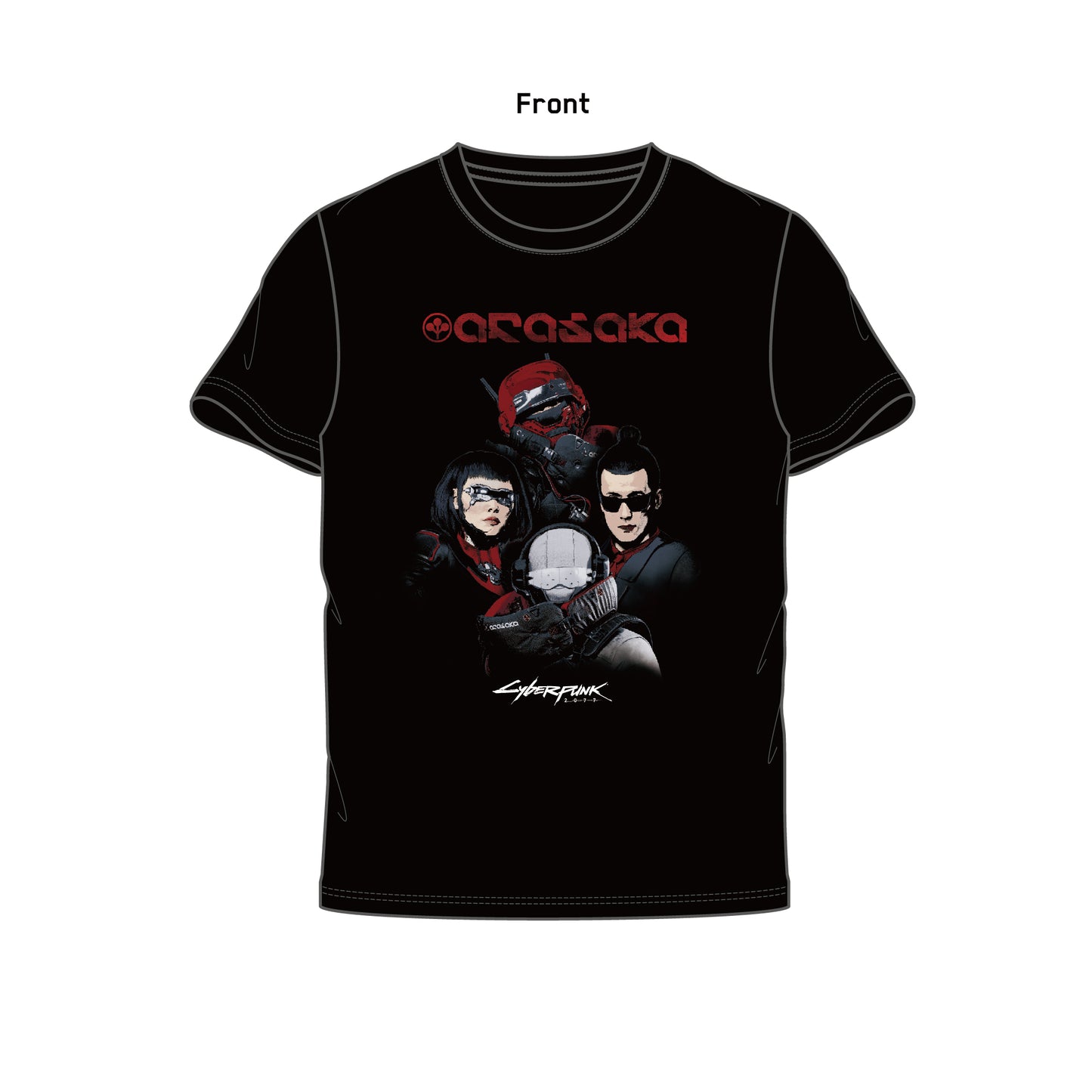 Cyberpunk 2077【サイバーパンク2077】アラサカコーポ Tシャツ