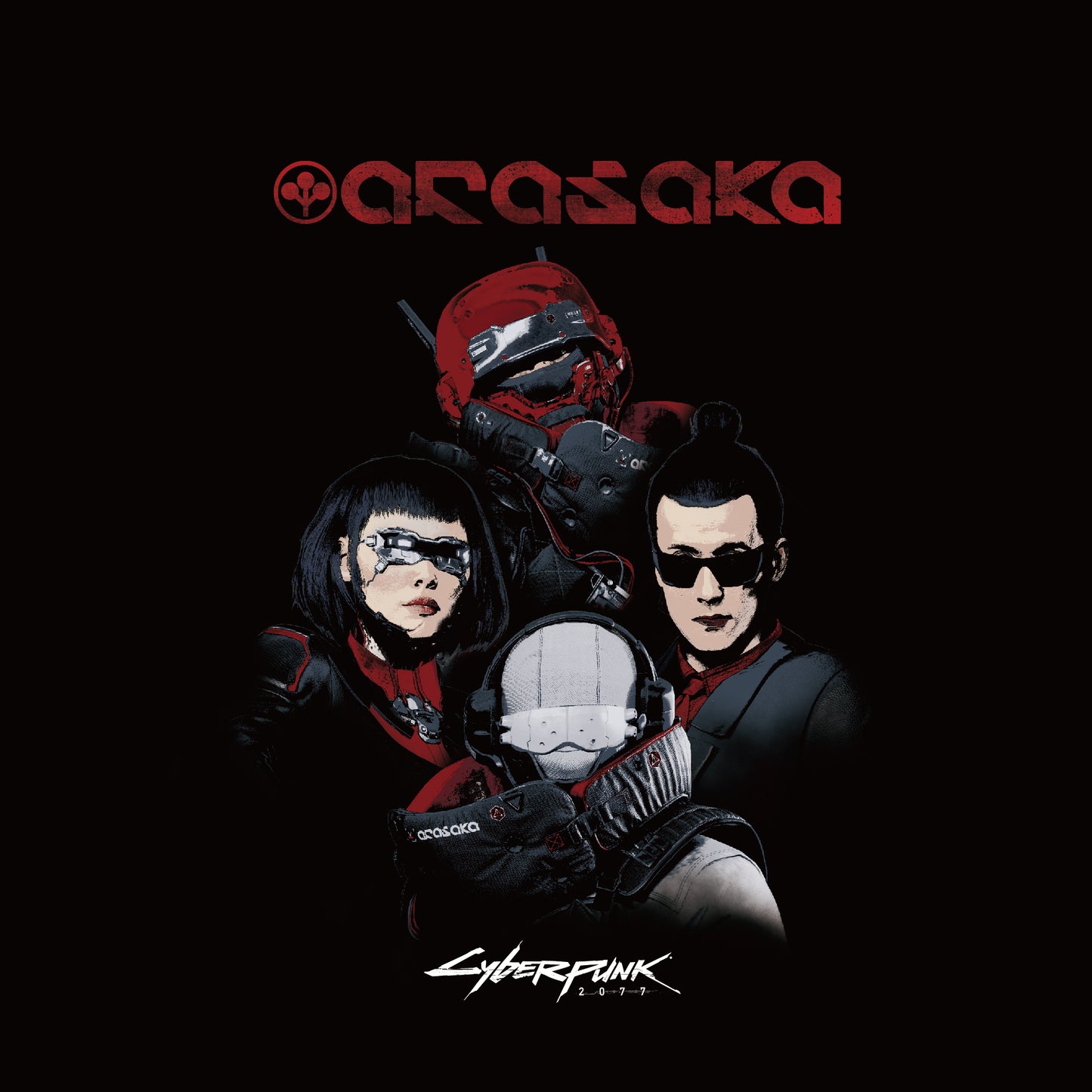 Cyberpunk 2077【サイバーパンク2077】アラサカコーポ Tシャツ