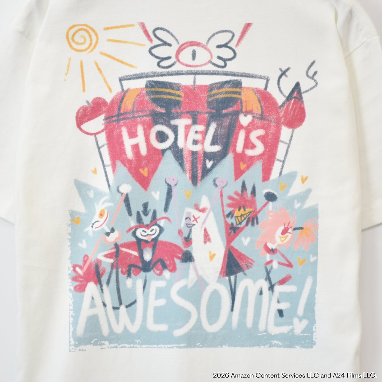 HAZBIN HOTEL "HOTEL is AWESOME" T-shirt