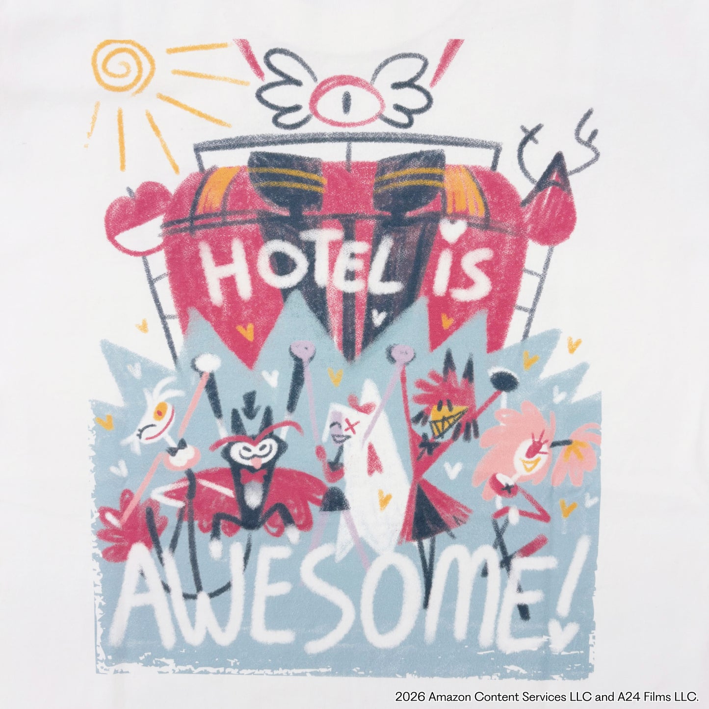 HAZBIN HOTEL "HOTEL is AWESOME" T-shirt