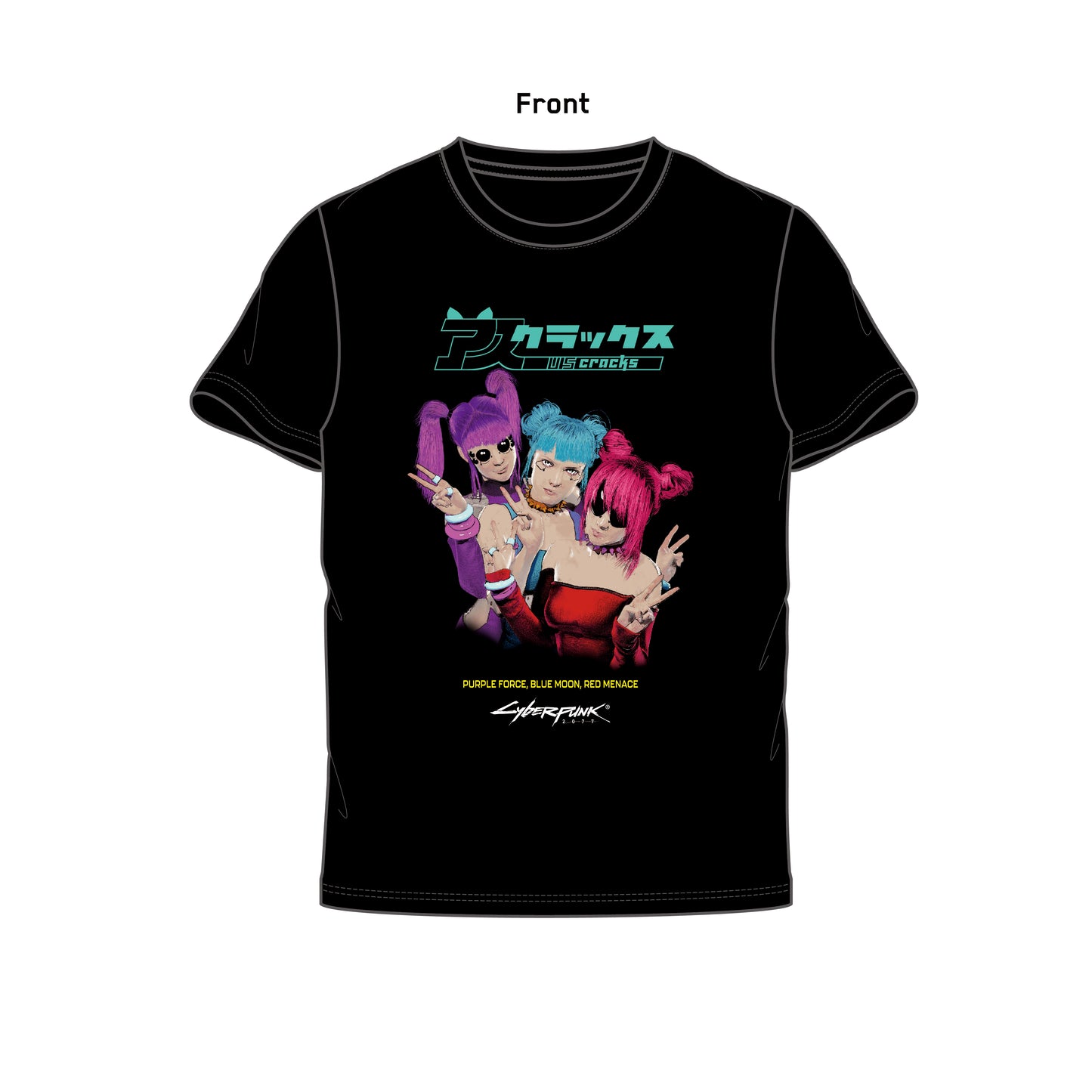 Cyberpunk 2077【サイバーパンク2077】アスクラックス Tシャツ