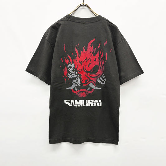 Cyberpunk 2077【サイバーパンク2077】SAMURAI ヴィンテージ調Tシャツ