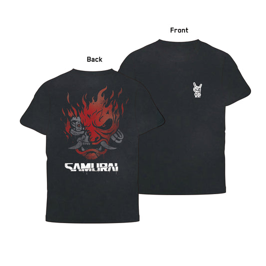 Cyberpunk 2077【サイバーパンク2077】SAMURAI ヴィンテージ調Tシャツ