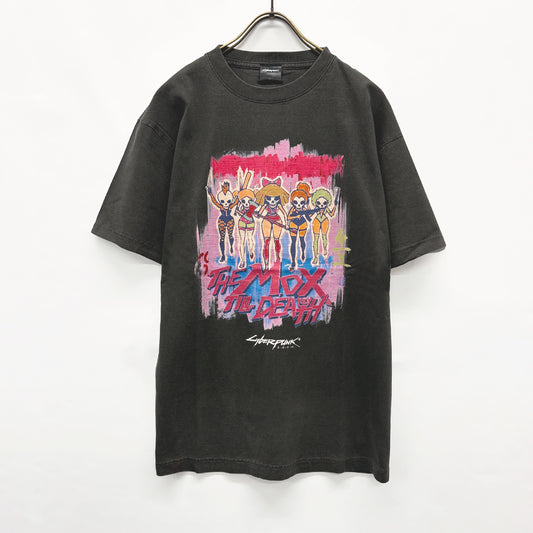 Cyberpunk 2077【サイバーパンク2077】モックス ヴィンテージ調Tシャツ