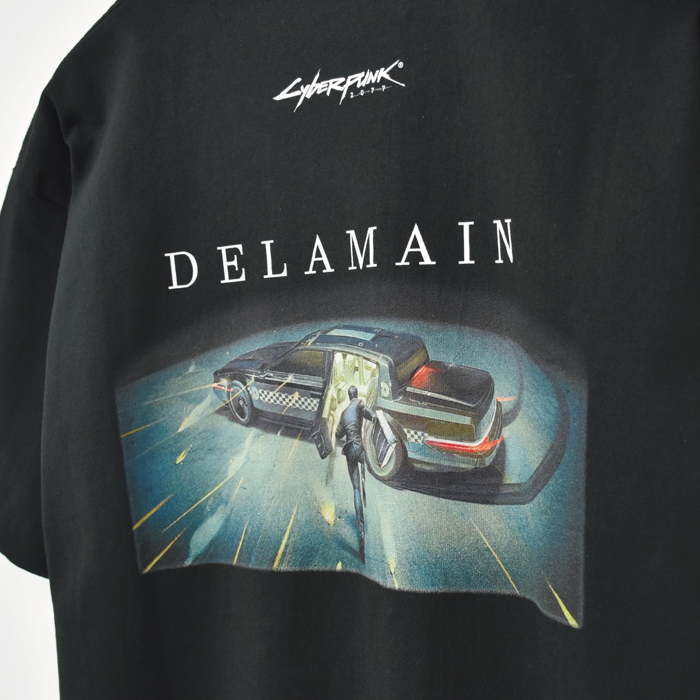 Cyberpunk 2077【サイバーパンク2077】デラマン Tシャツ
