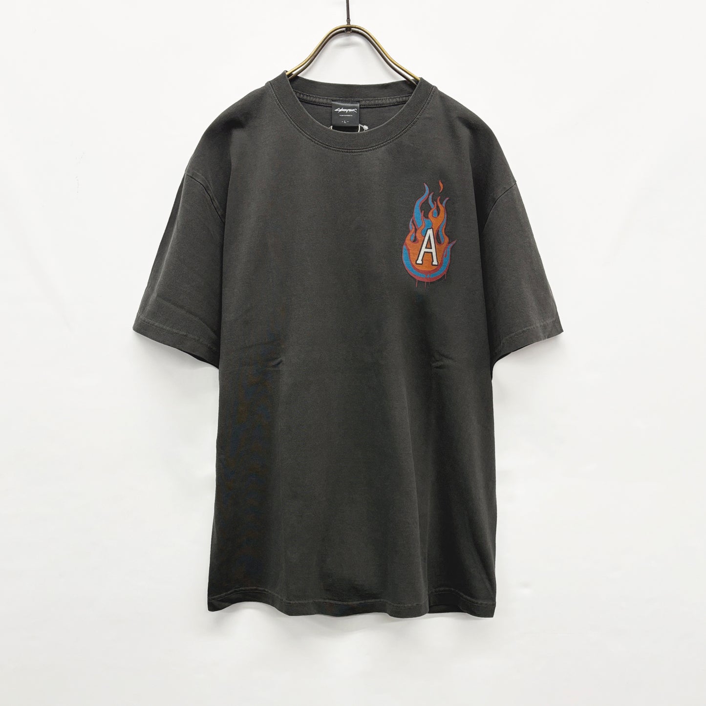 Cyberpunk 2077【サイバーパンク2077】アルデカルドス ヴィンテージ調Tシャツ