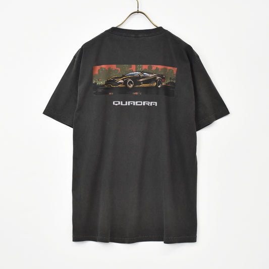 【11月末より順次発送】 Cyberpunk 2077【サイバーパンク2077】 QUADRA ヴィンテージ調Tシャツ