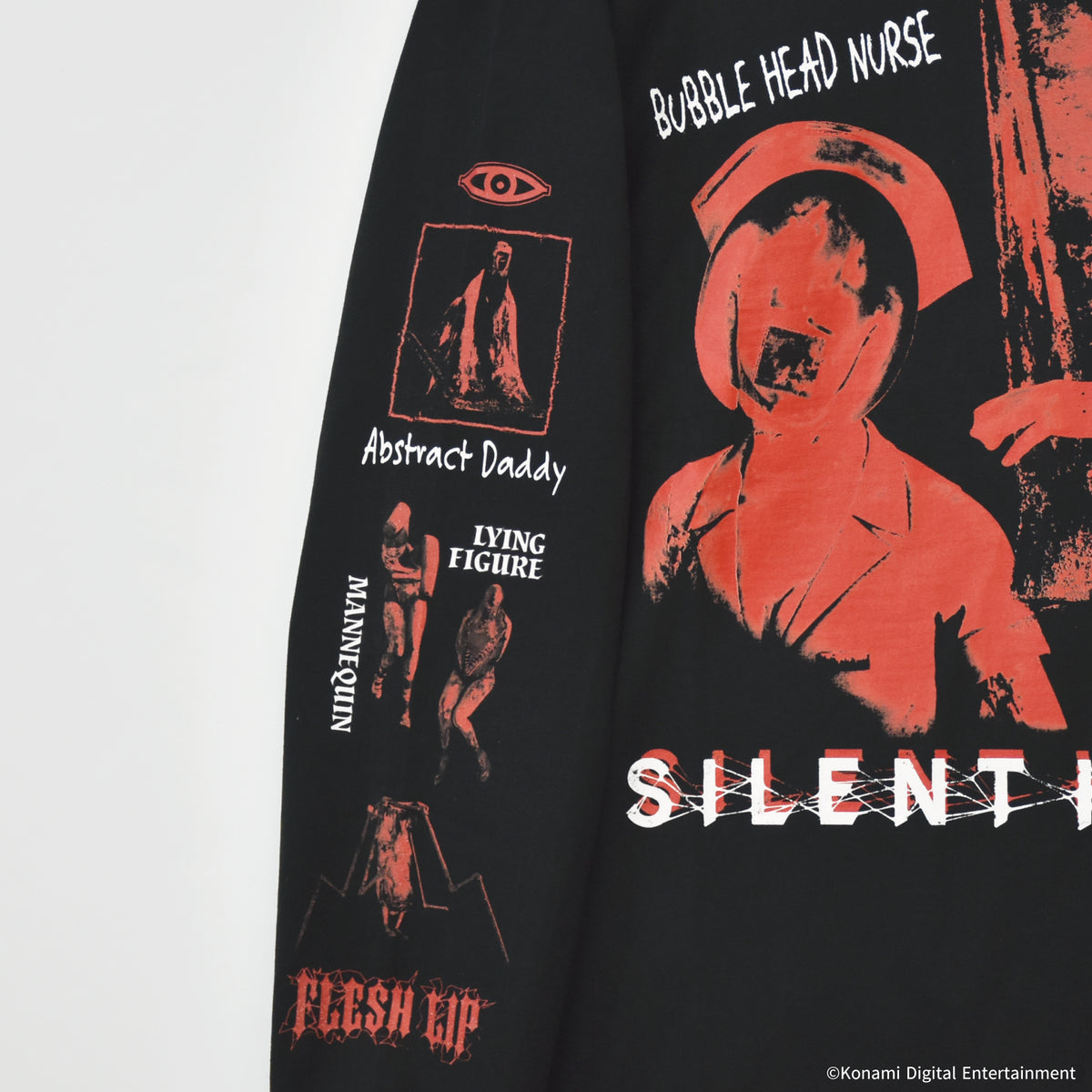 【11月末より順次発送】 SILENT HILL 2【サイレントヒル２】クリーチャー ロングTシャツ