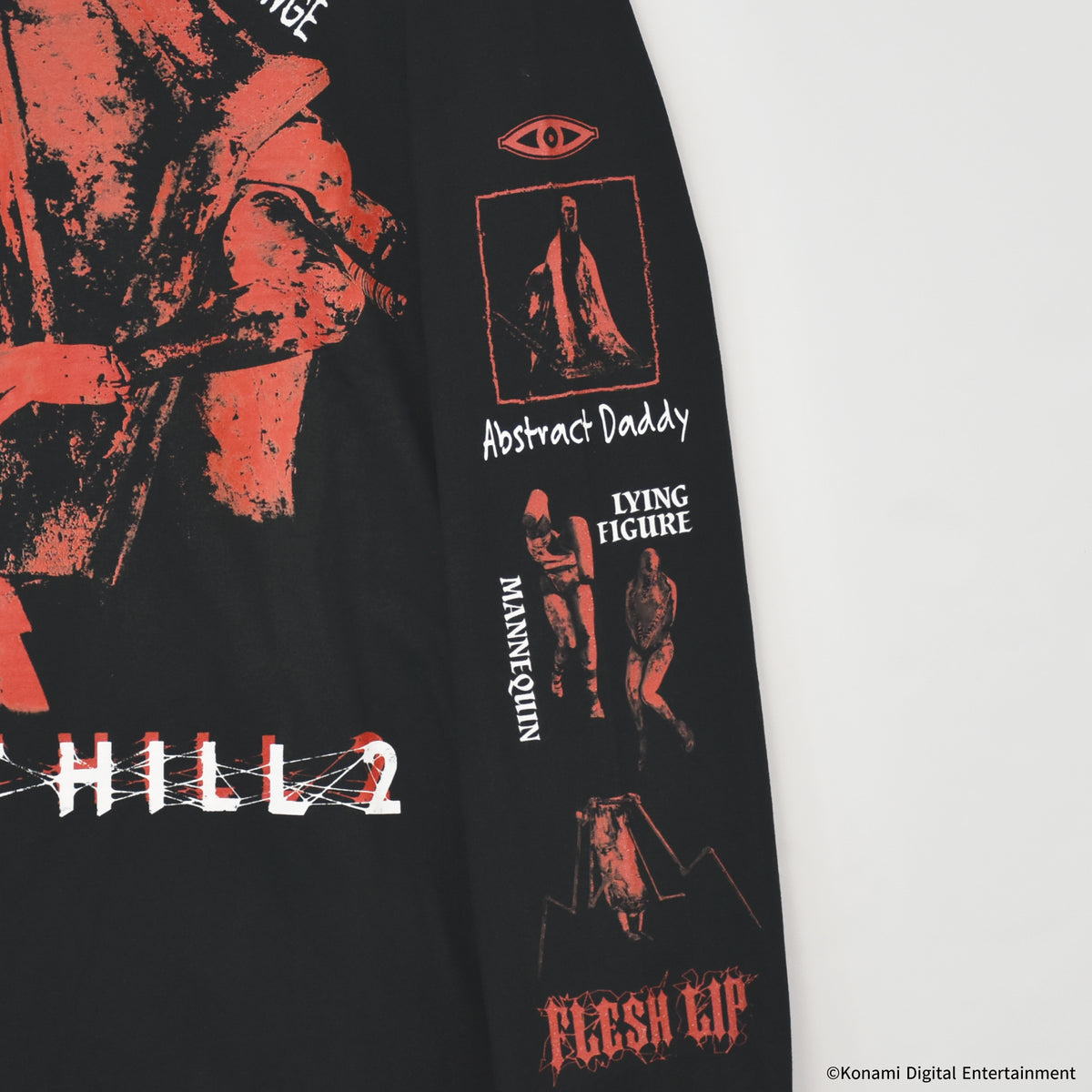 【11月末より順次発送】 SILENT HILL 2【サイレントヒル２】クリーチャー ロングTシャツ