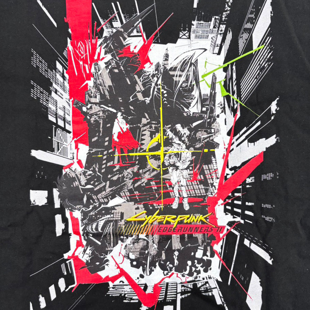 【11月末より順次発送】 Cyberpunk: Edgerunners 2【サイバーパンク: エッジランナーズ2】 キービジュアル Tシャツ