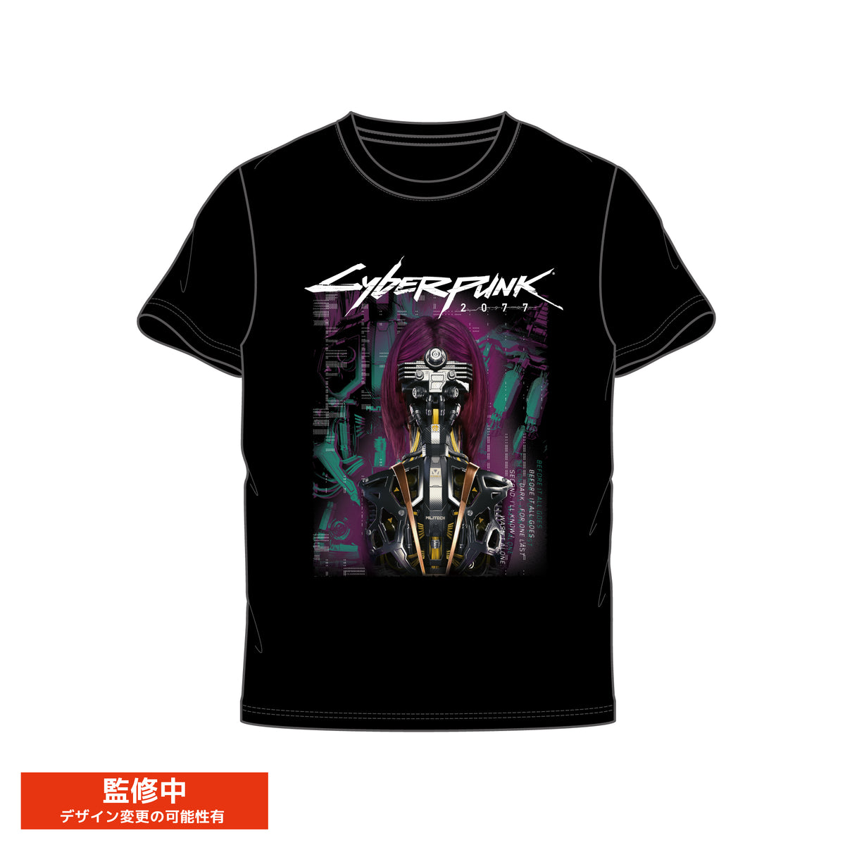 【11月末より順次発送】 Cyberpunk 2077【サイバーパンク2077】 ソングバード Tシャツ