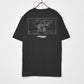 【11月末より順次発送】 Cyberpunk: Edgerunners【サイバーパンク: エッジランナーズ】 シルエット ムーン Tシャツ (ブラック)