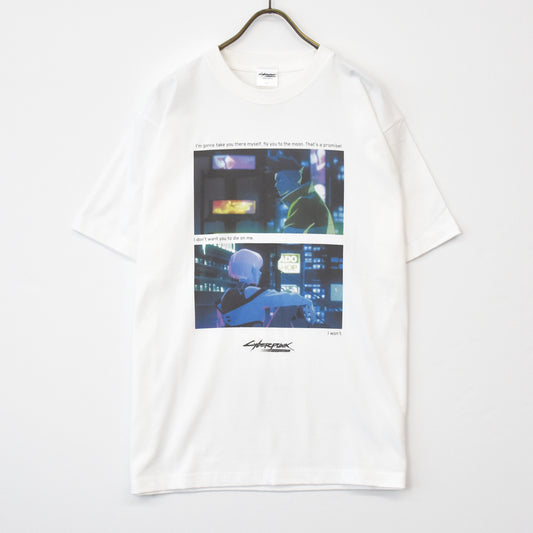 【11月末より順次発送】 Cyberpunk: Edgerunners【サイバーパンク: エッジランナーズ】 "FLY YOU TO THE MOON" Tシャツ