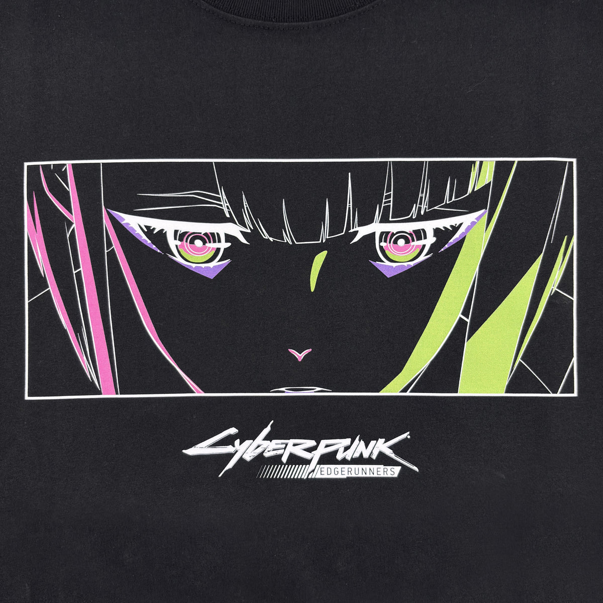 【11月末より順次発送】 Cyberpunk: Edgerunners【サイバーパンク: エッジランナーズ】 "YOU AND I ARE WORLDS APART" Tシャツ