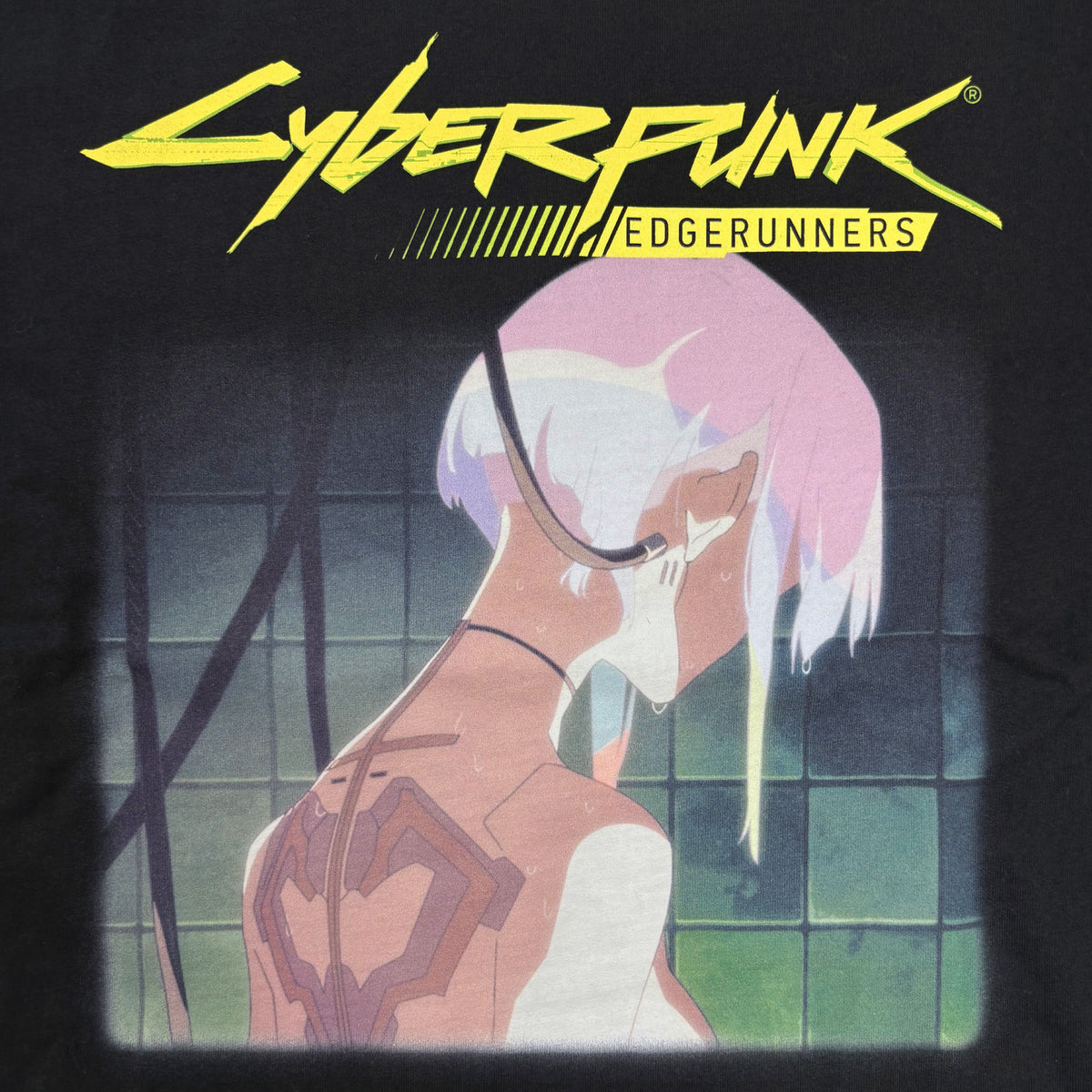 【11月末より順次発送】 Cyberpunk: Edgerunners【サイバーパンク: エッジランナーズ】 後ろ姿ルーシー  Tシャツ