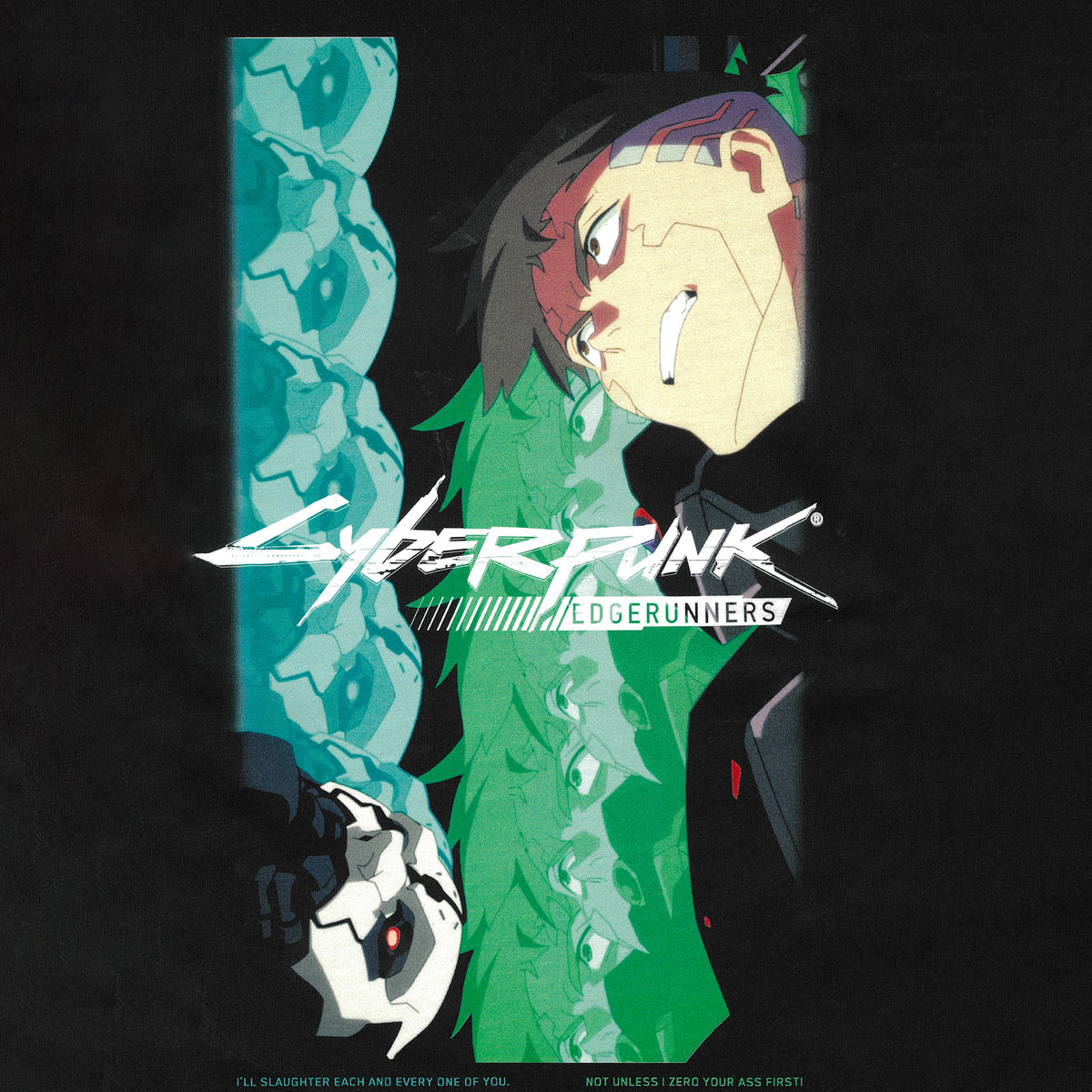 【11月末より順次発送】 Cyberpunk: Edgerunners【サイバーパンク: エッジランナーズ】 デイビッド & アダム・スマッシャー Tシャツ