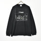 【11月末より順次発送】 Cyberpunk: Edgerunners【サイバーパンク: エッジランナーズ】 メインズ・クルー 線画 ロングTシャツ