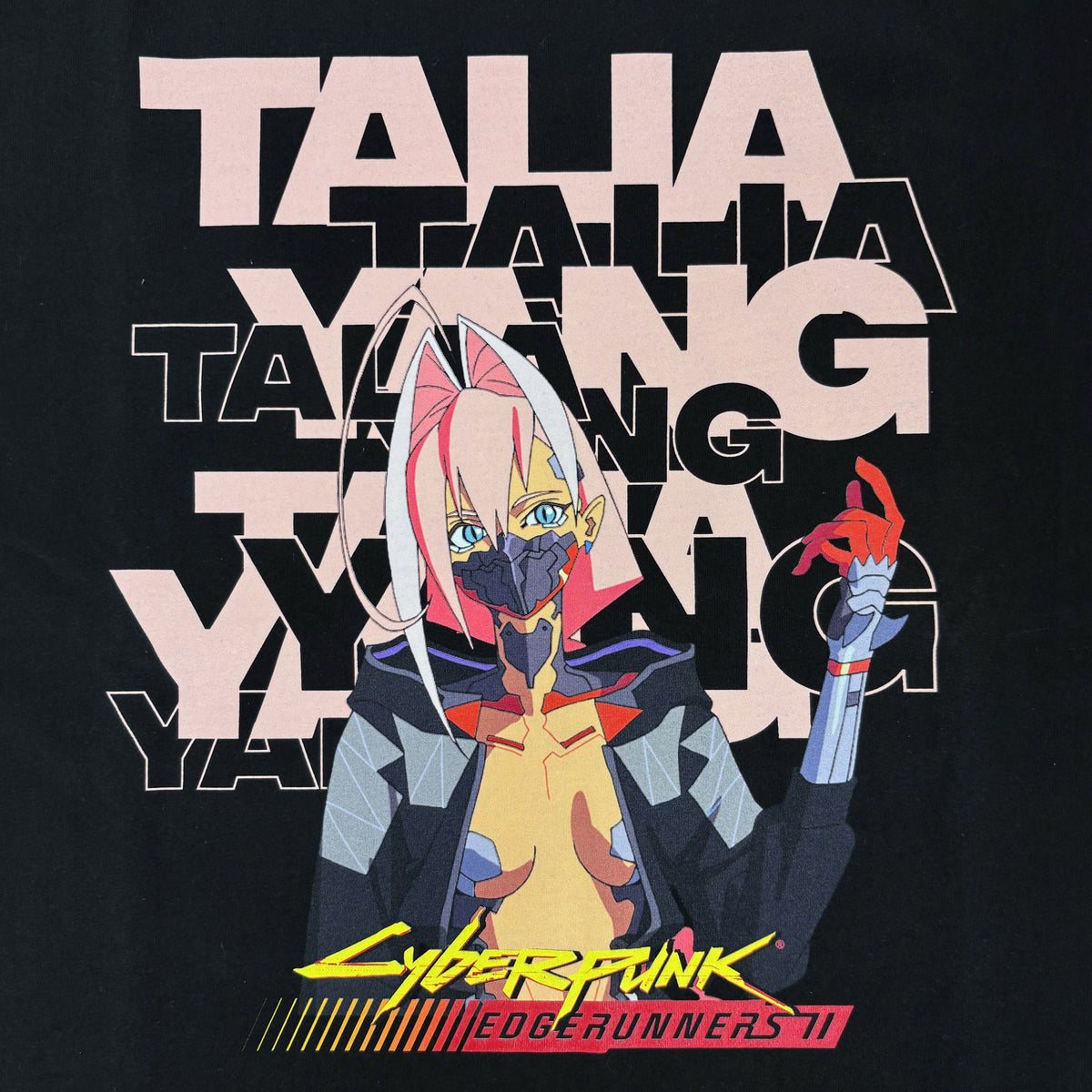【11月末より順次発送】 Cyberpunk: Edgerunners 2【サイバーパンク: エッジランナーズ2】 タリア Tシャツ