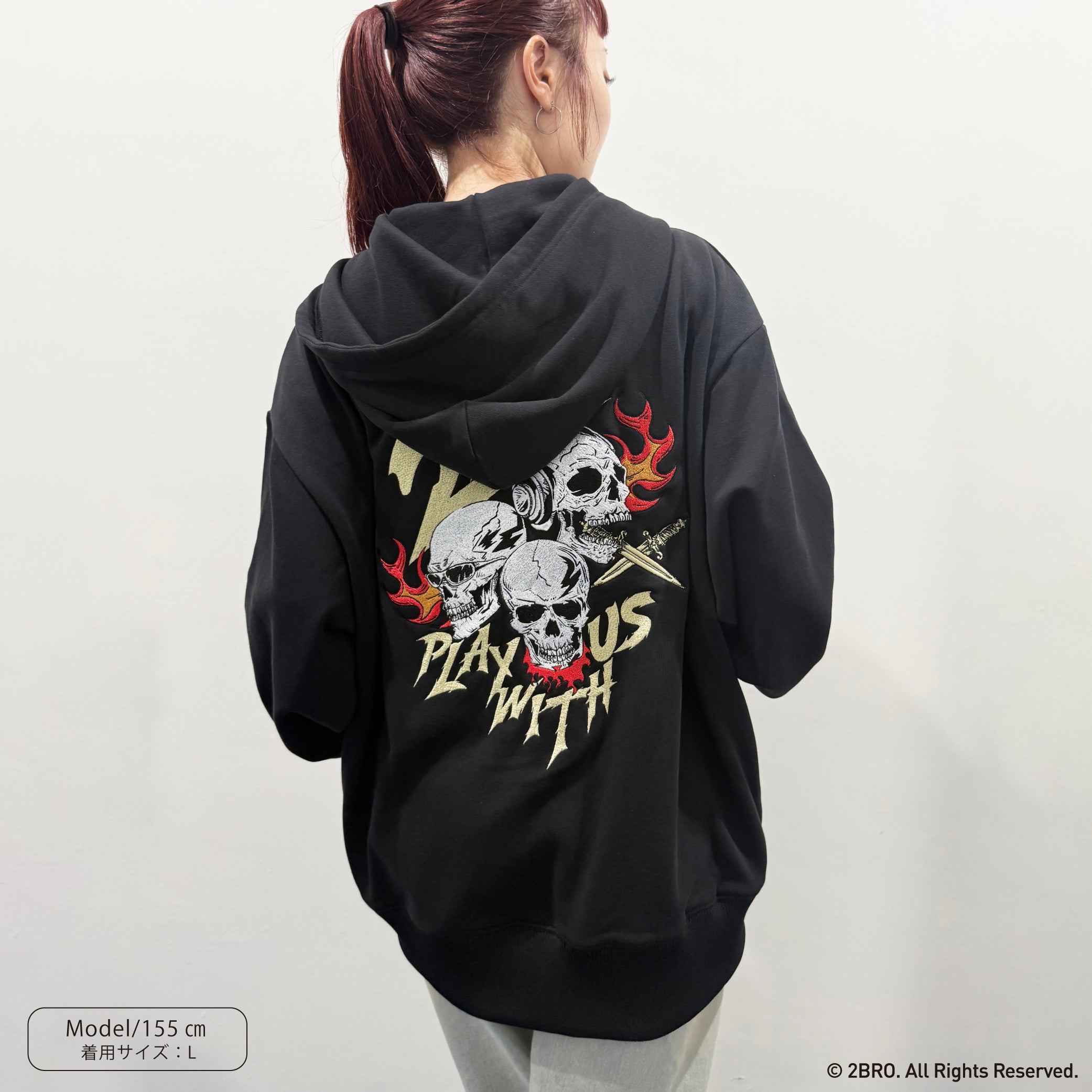 2BRO. STORE限定デザインZIPパーカー/兄者/新品・未使用 001_6c66ff81-7828-4ea8-bf35-