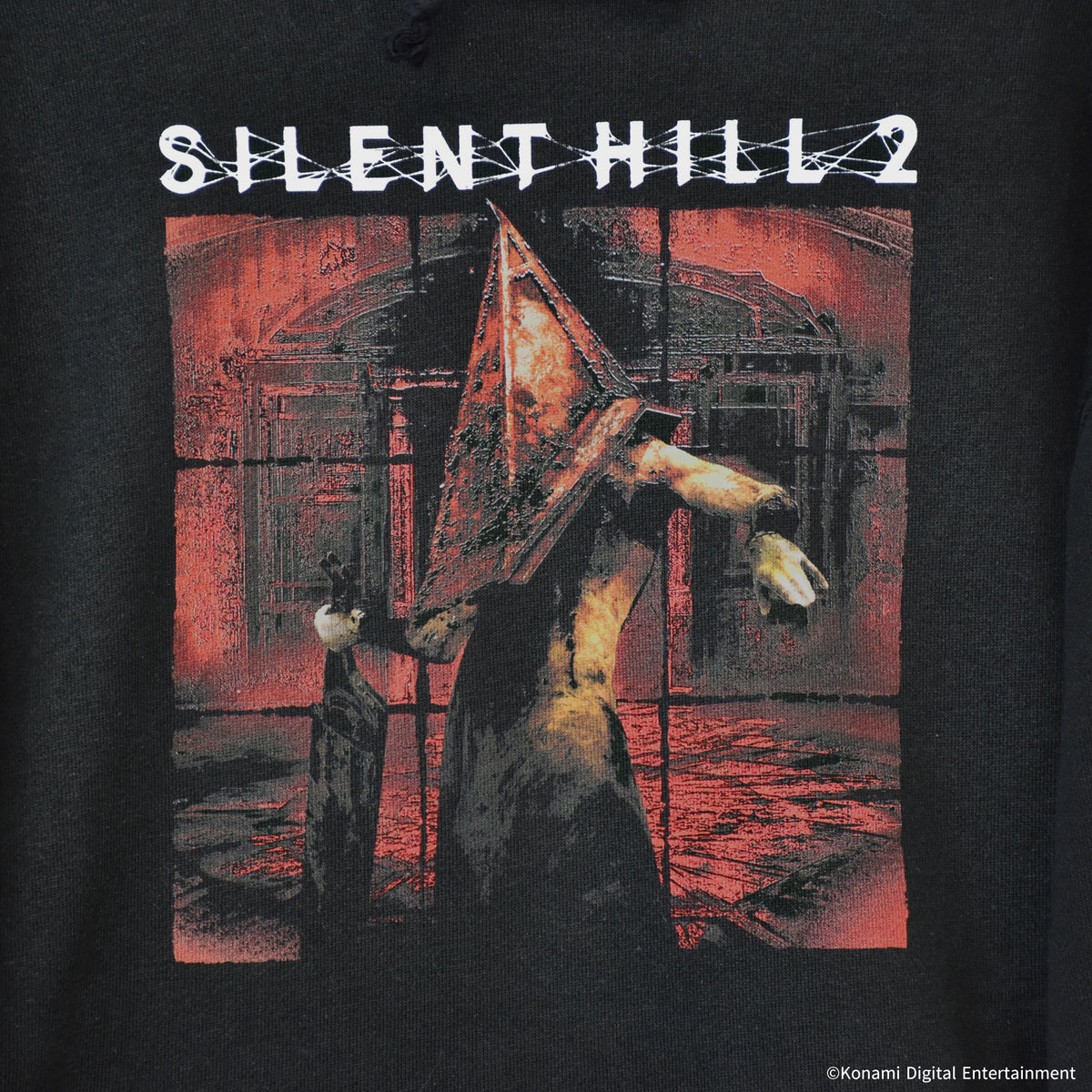 【11月末より順次発送】 SILENT HILL 2【サイレントヒル２】レッドピラミッドシング プルパーカー