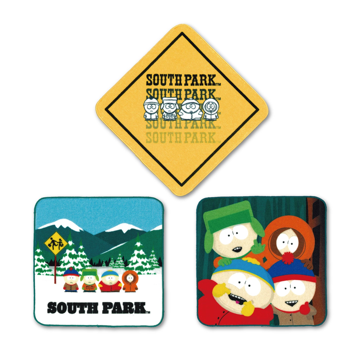 SOUTHPARK【サウスパーク】プリントタオルハンカチ