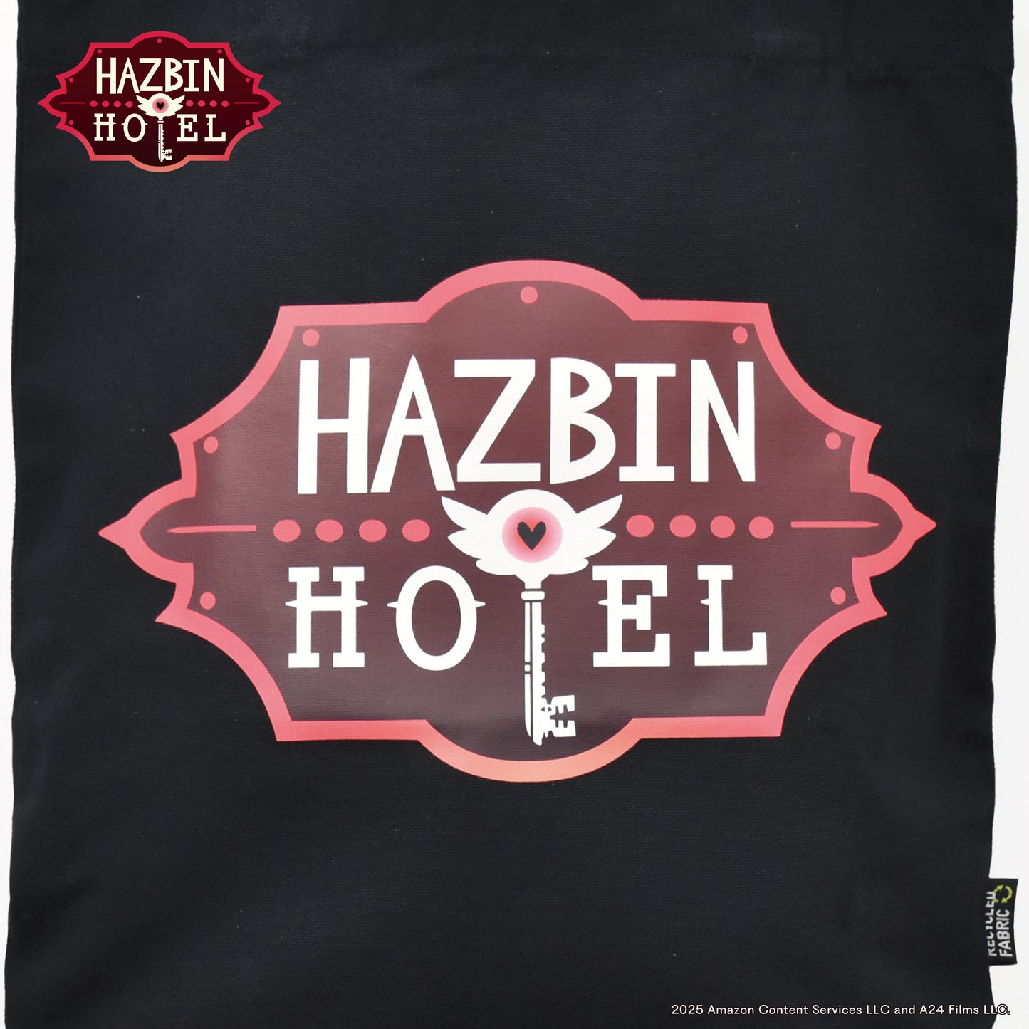 7月25日販売開始│Hazbin Hotel 【 ハズビンホテル 】 タイトルロゴ トートバッグ