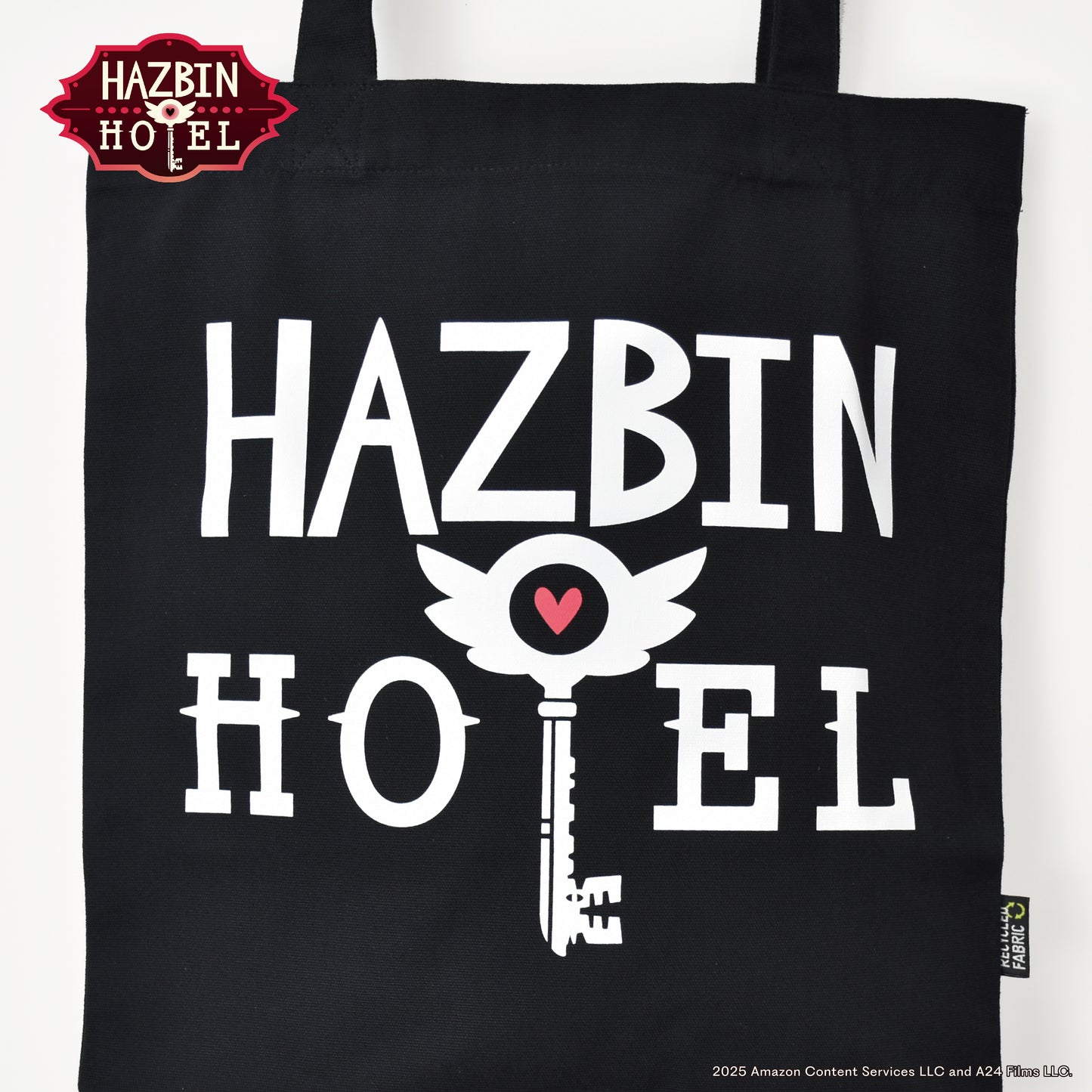 7月25日販売開始│Hazbin Hotel 【 ハズビンホテル 】 ロゴ トートバッグ