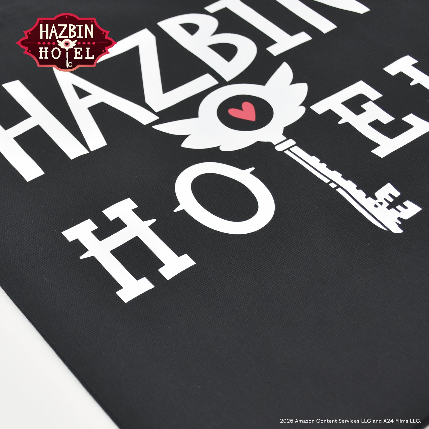 7月25日販売開始│Hazbin Hotel 【 ハズビンホテル 】 ロゴ トートバッグ