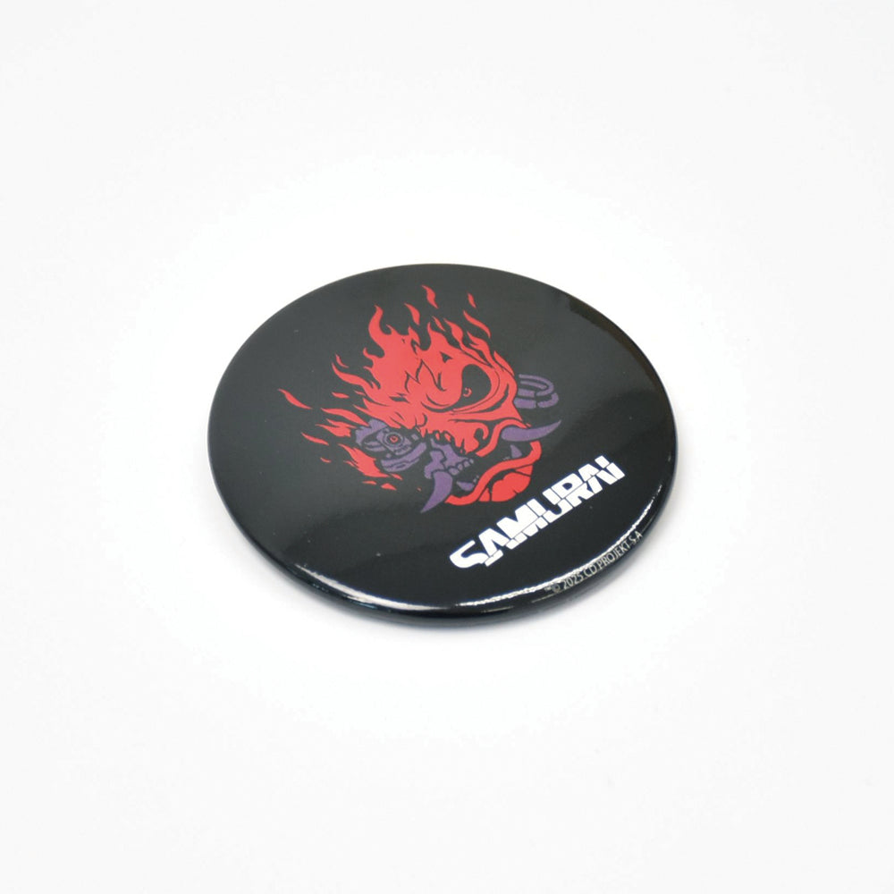 Cyberpunk 2077 SAMURAI Logo Badge