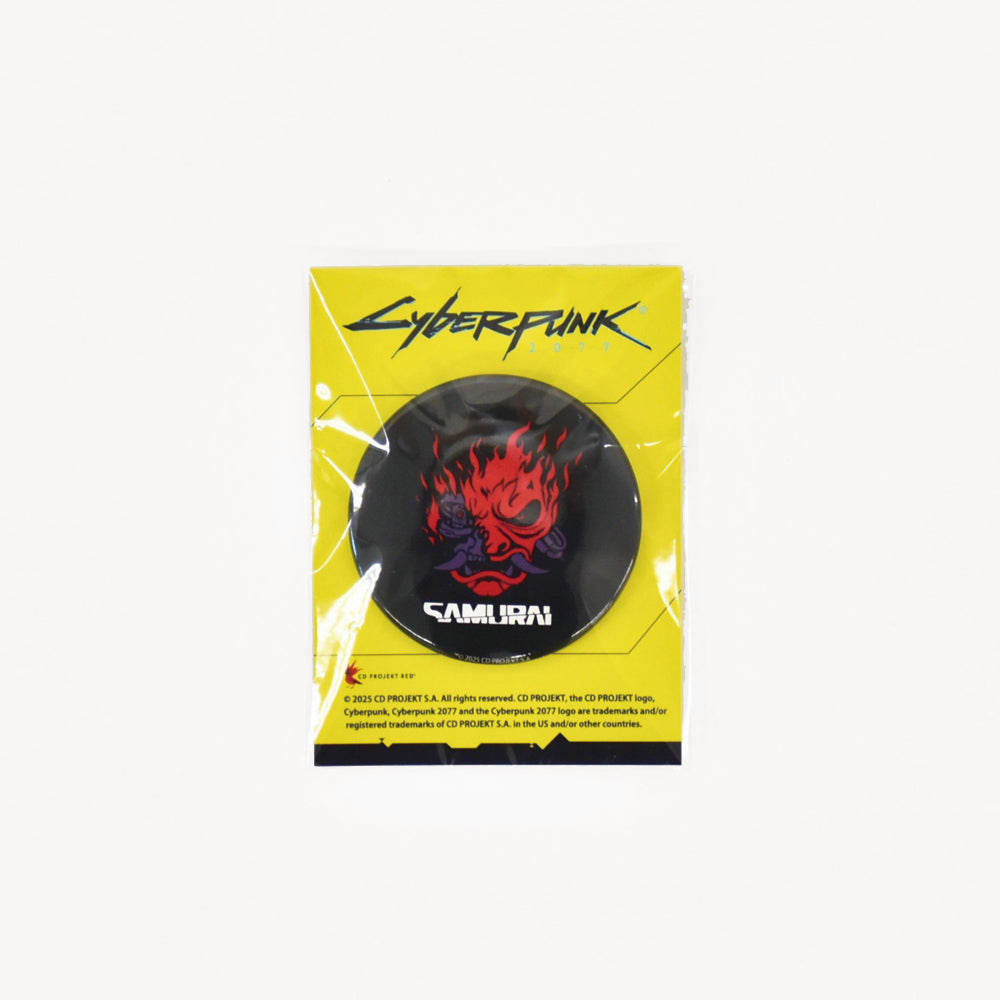 Cyberpunk 2077 SAMURAI Logo Badge