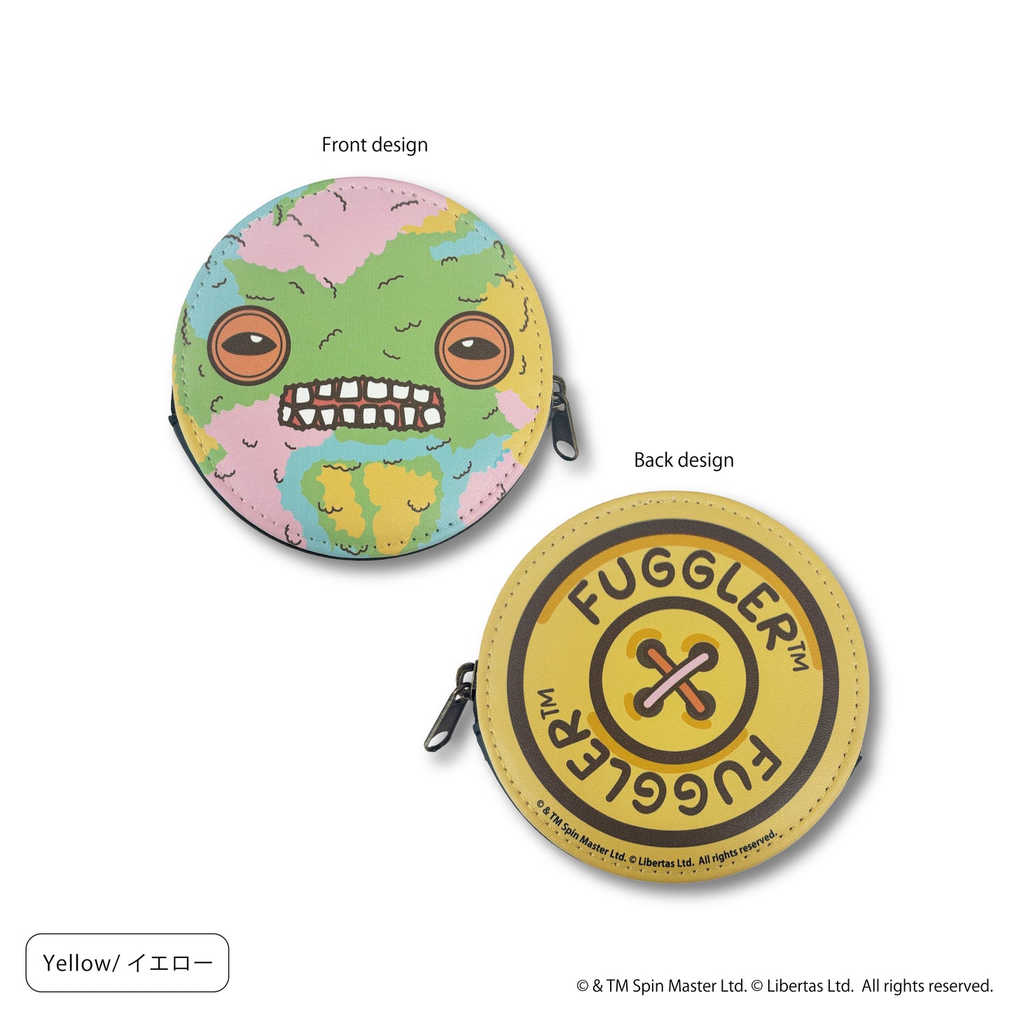 Fuggler Anoid Key Ring, Gray (Budgie Series)