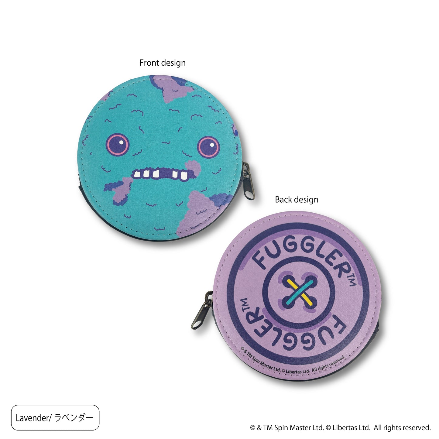 Fuggler Anoid Key Ring, Gray (Budgie Series)