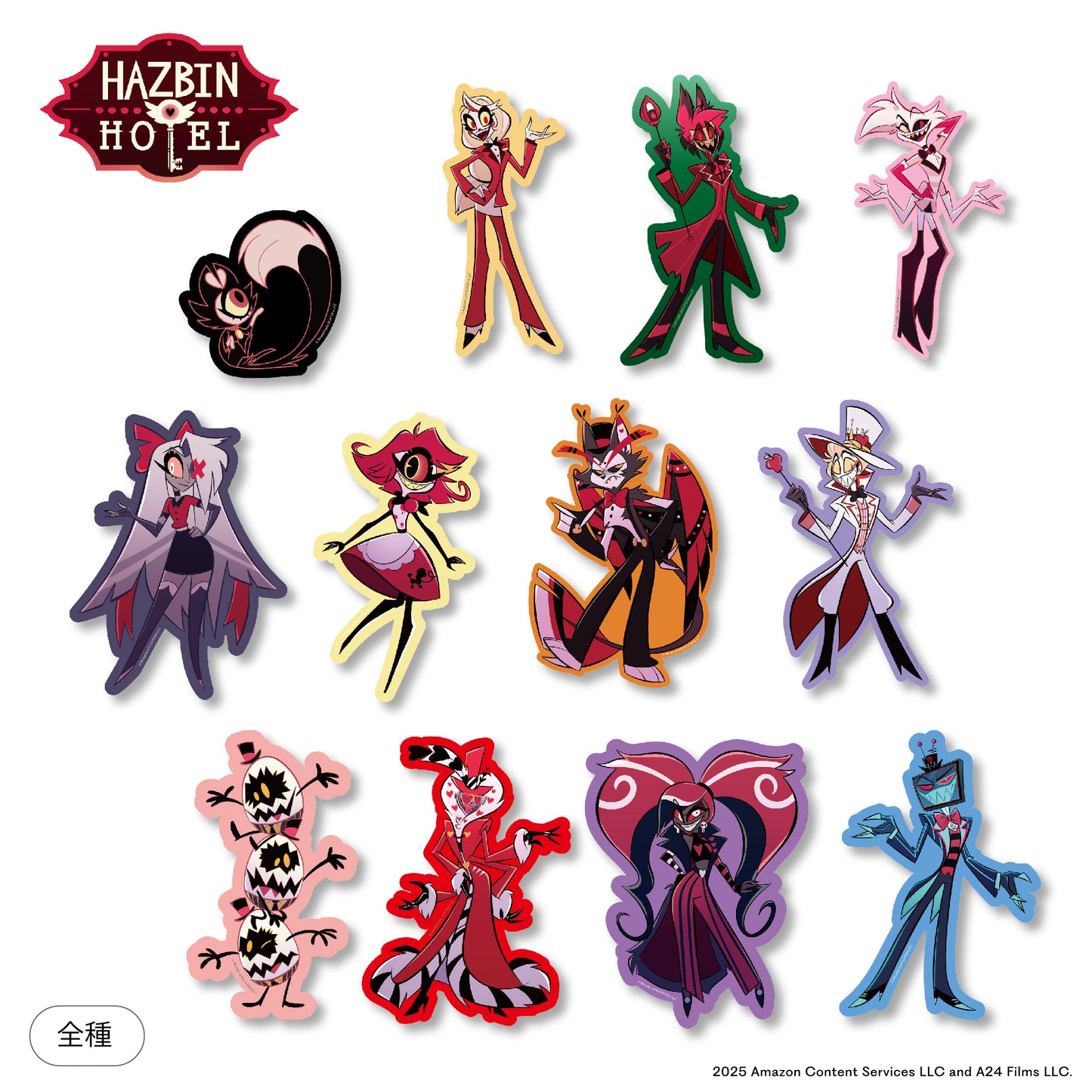 HAZBIN HOTEL Die-cut full-body sticker
